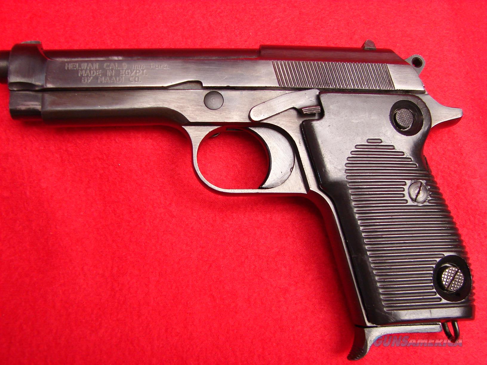 Helwan Egyptian Made 9mm Semi A... for sale at