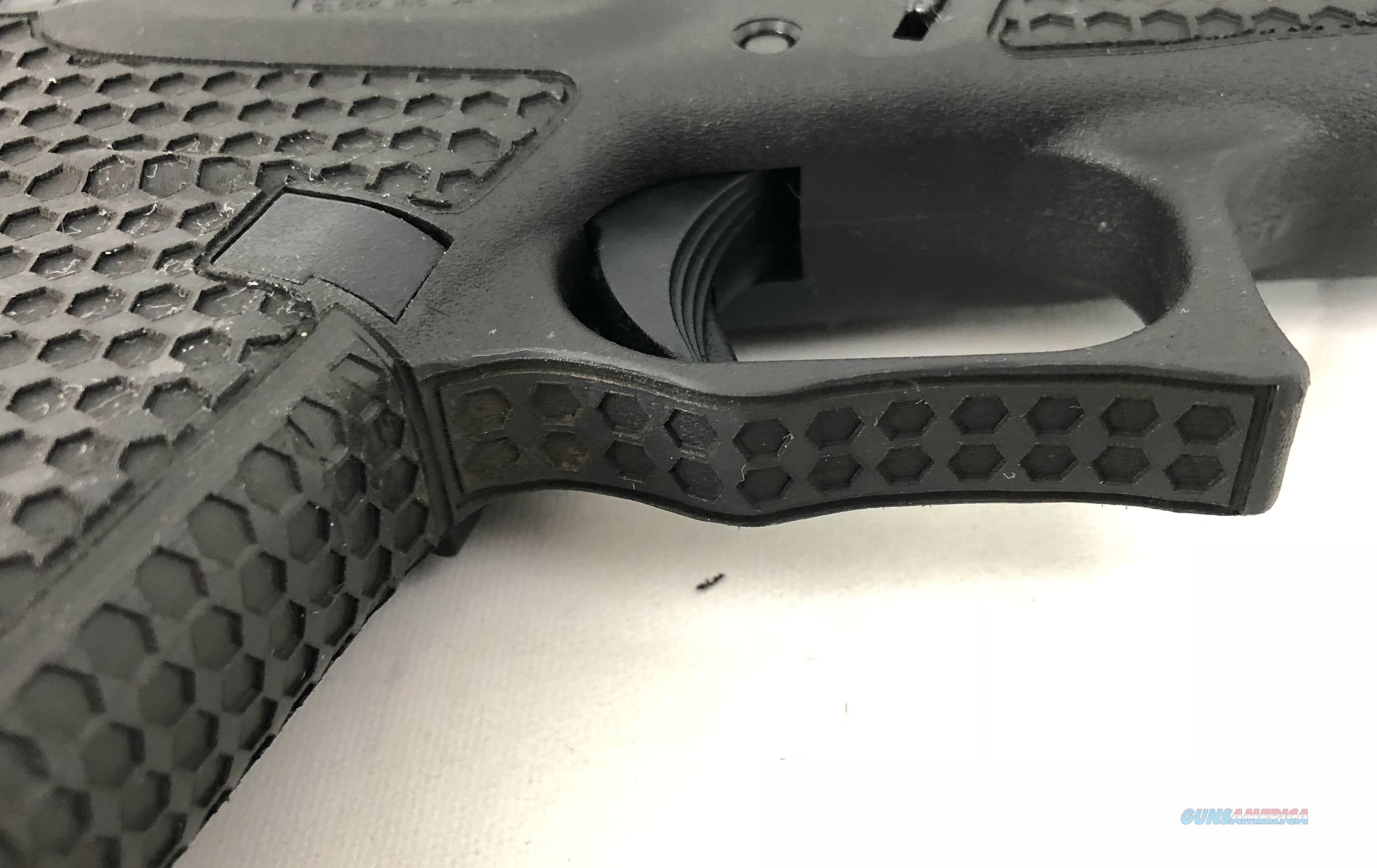 Glock G43 Laser Stippling Front Serrations Cerakote Double Undercut