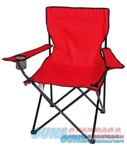 World Famous Sports High Back Folding Chair QAC-HB-RED
