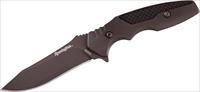 Remington Tactical Series Fixed Blade Knife 3.8" Titanium Coated Blade w/ Sheath #R30000-C