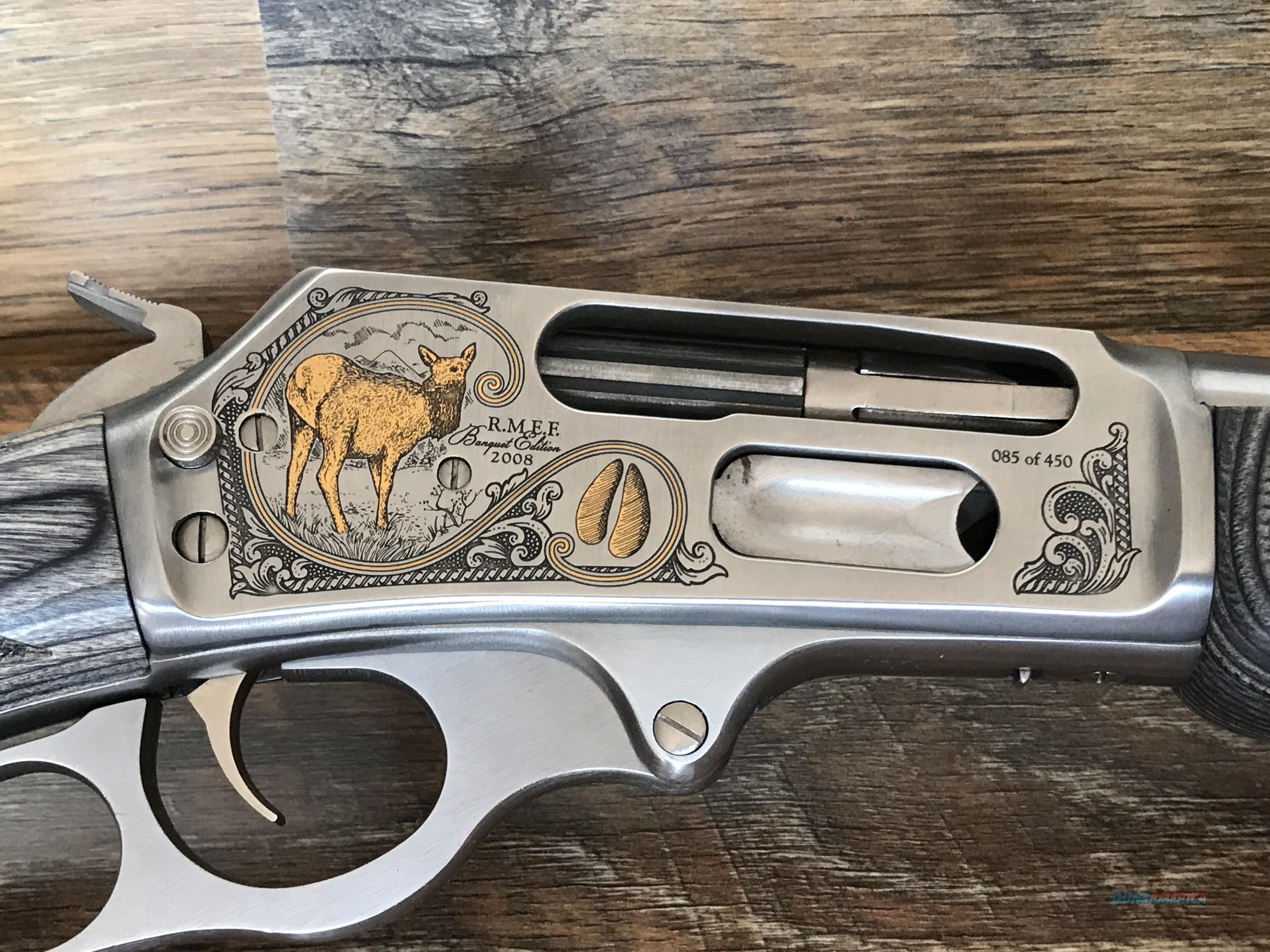 Marlin 1895XLR JM stamp RMEF MINT for sale at 911813871