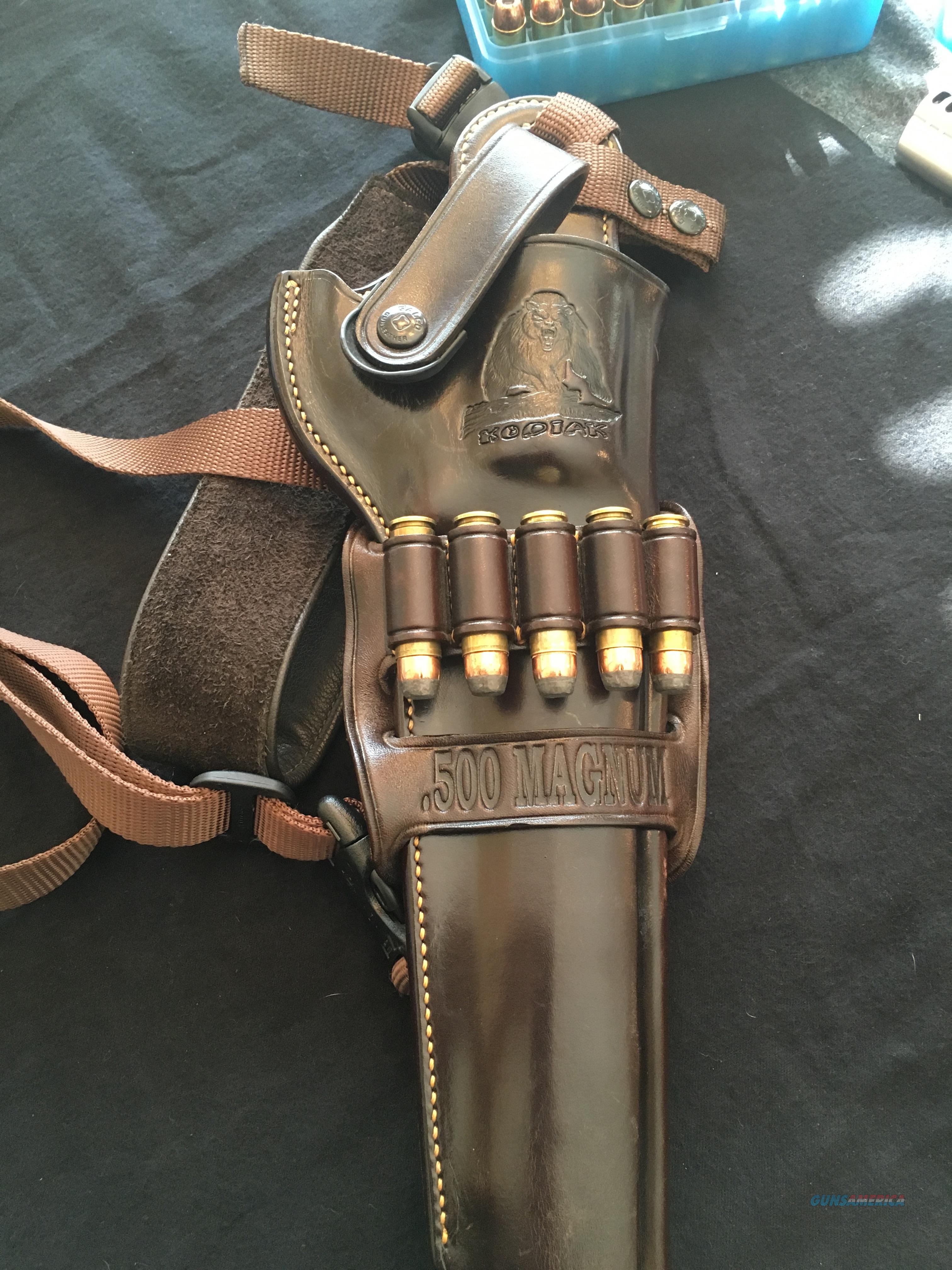 s w 500 magnum 8 3 8 barrel galco kodiak hol for sale s w 500 magnum 8 3 8 barrel galco kodiak holster 175 rounds of ammo