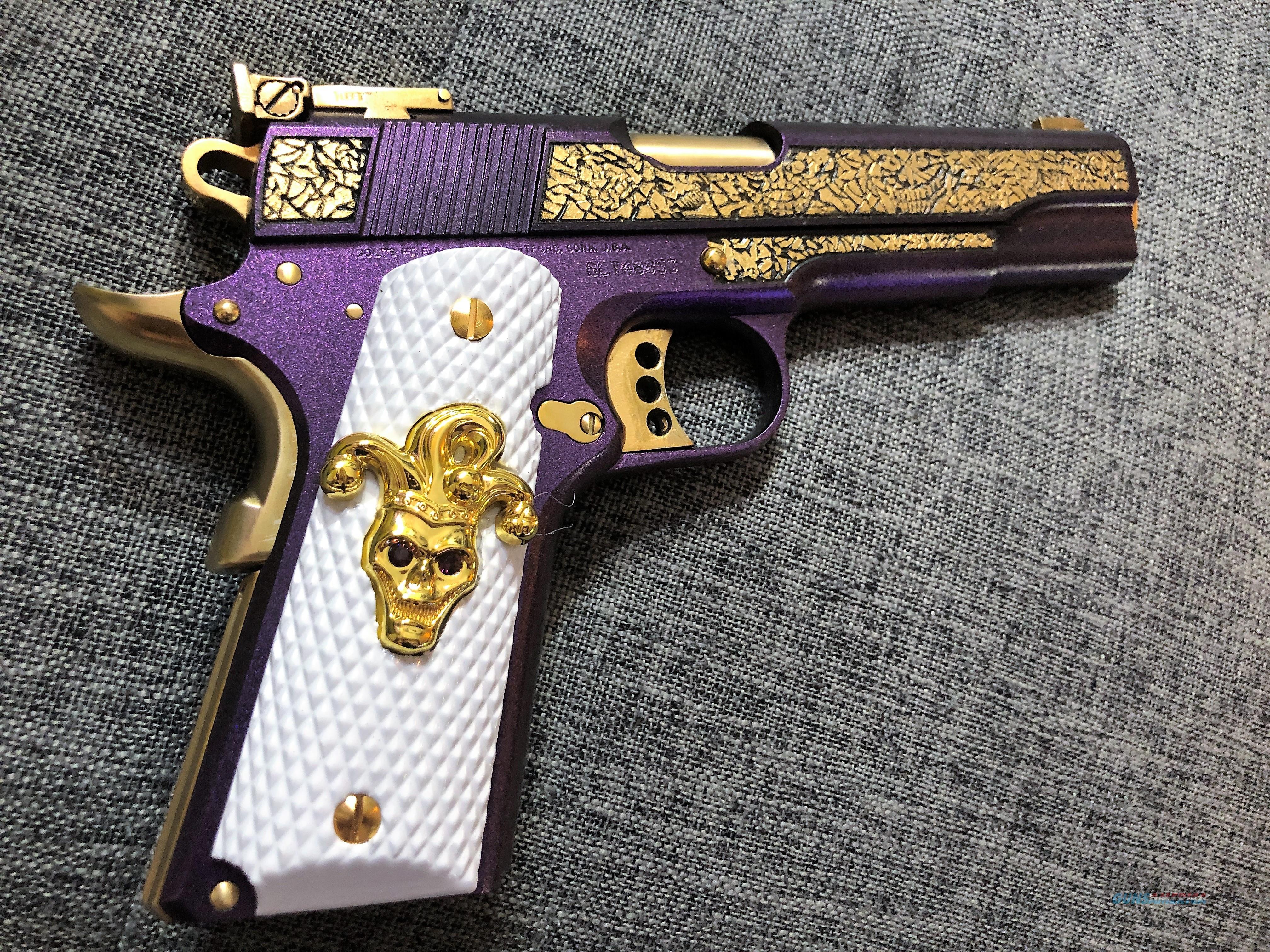 RARE Custom Colt Joker Gun from Sui... for sale at