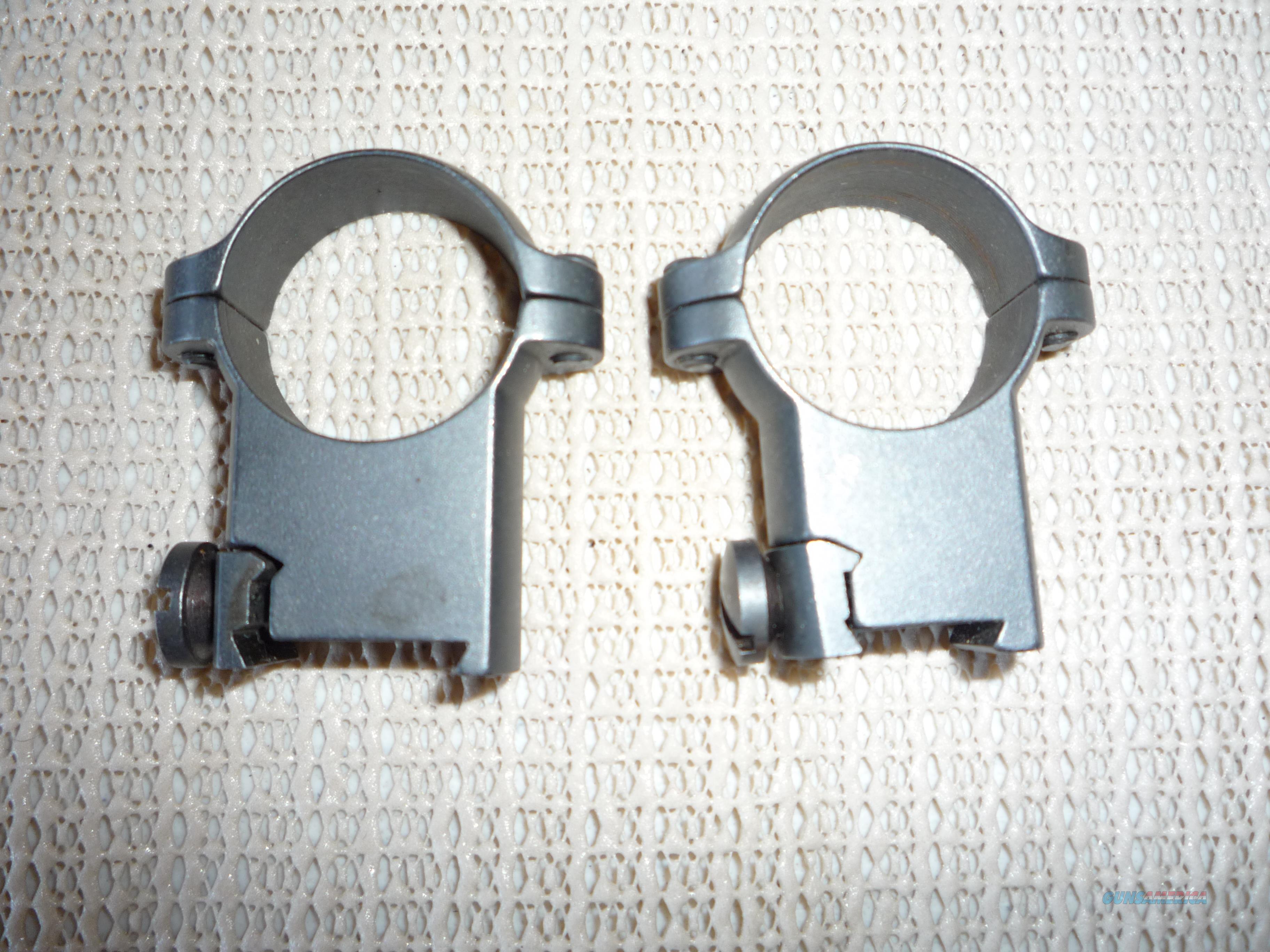 Sako one inch high rings, steel dov... for sale at