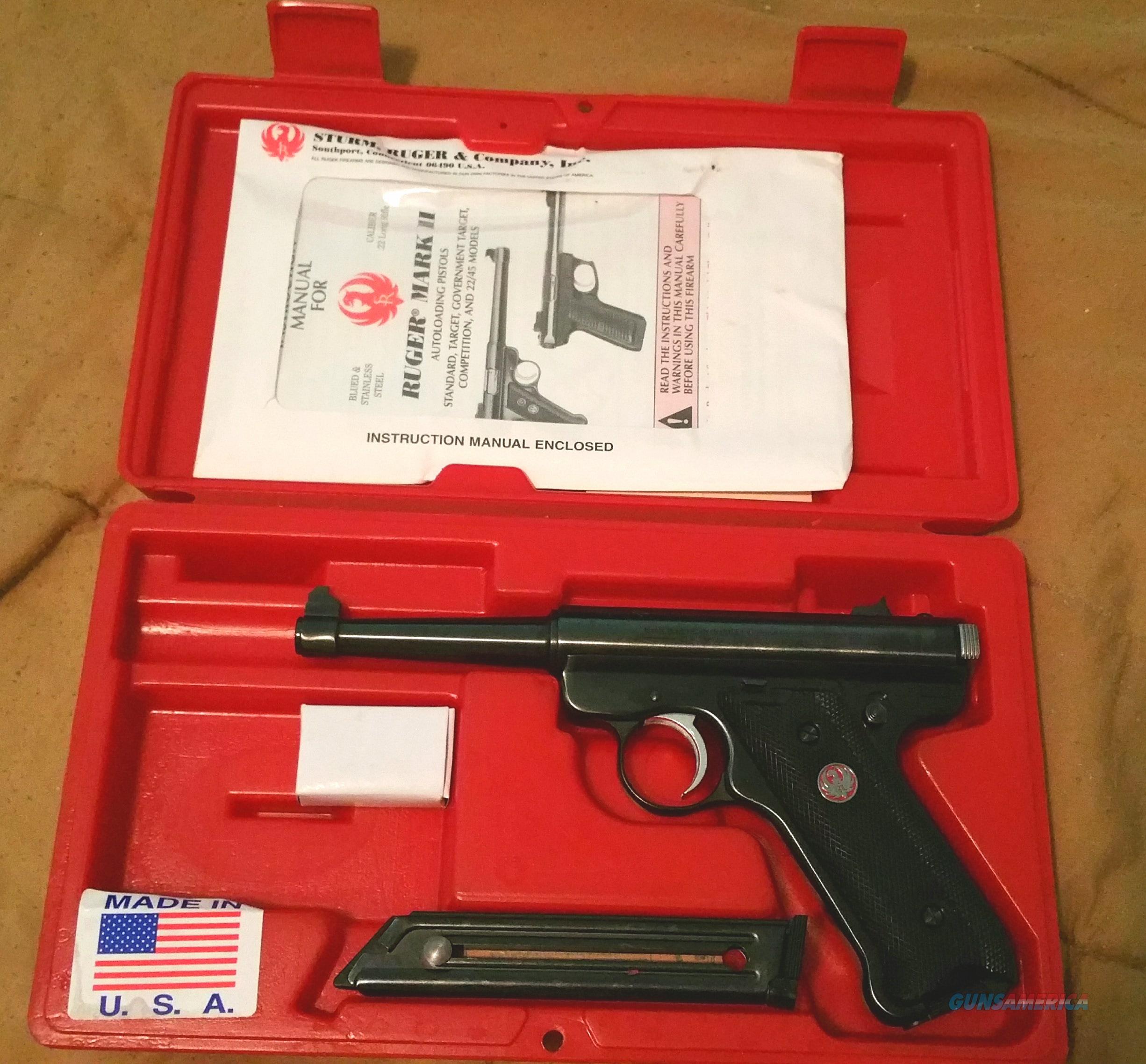 Ruger Mark II 50th Anniversary UNFIRED in box Guns > Pistols > Ruger Semi-  Auto