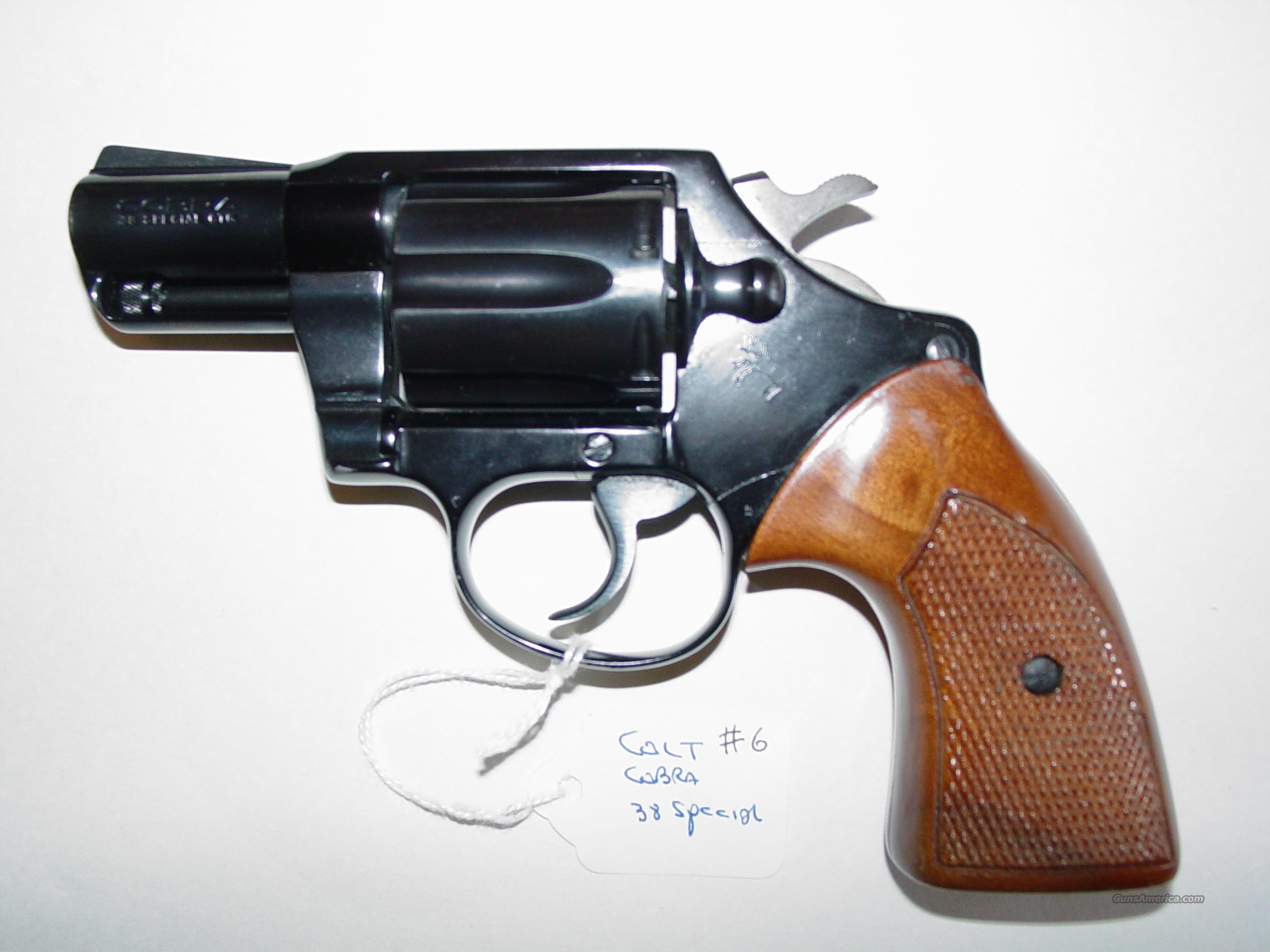 Colt Cobra .38 Special Revolver for sale at 983482284