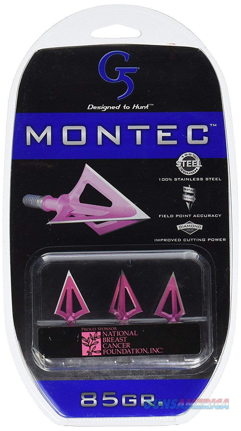 G5 Outdoors Montec Broadheads, 100 for sale at