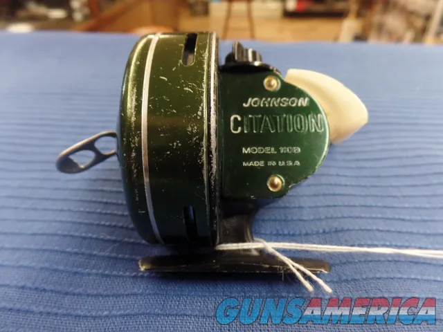 Johnson Citation Model 110B Completely Surviced With 6LB Test Line Ready To Fish