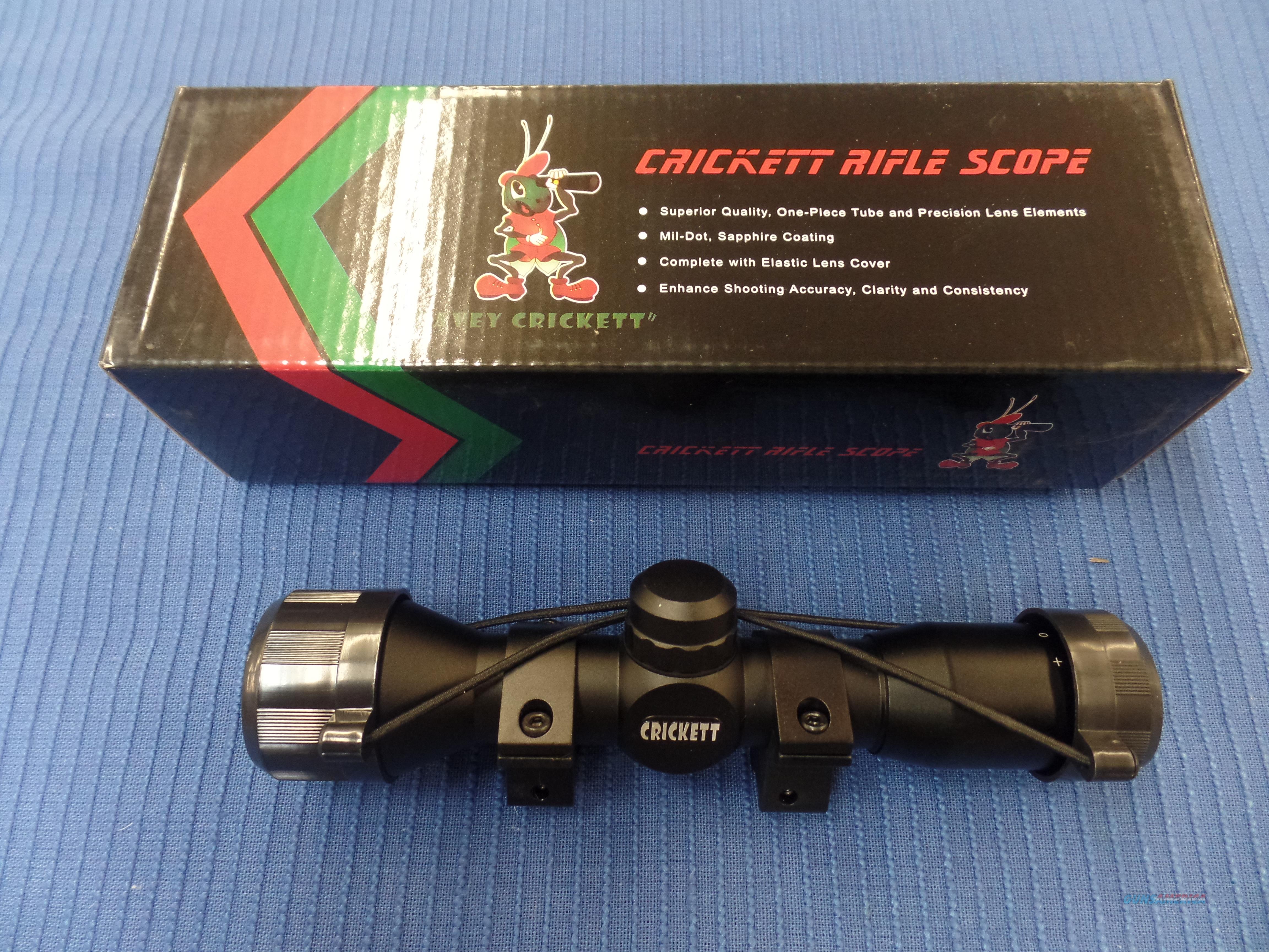 Crickett Rifle Scope 4X32MM for sale