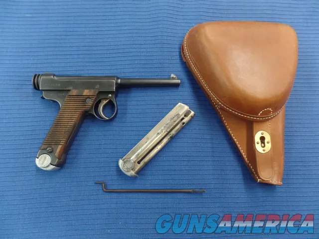 WWII JAP Nambo Type 14 With 1 Matching Mag And One Not And Repo Holster(8MM Jap)