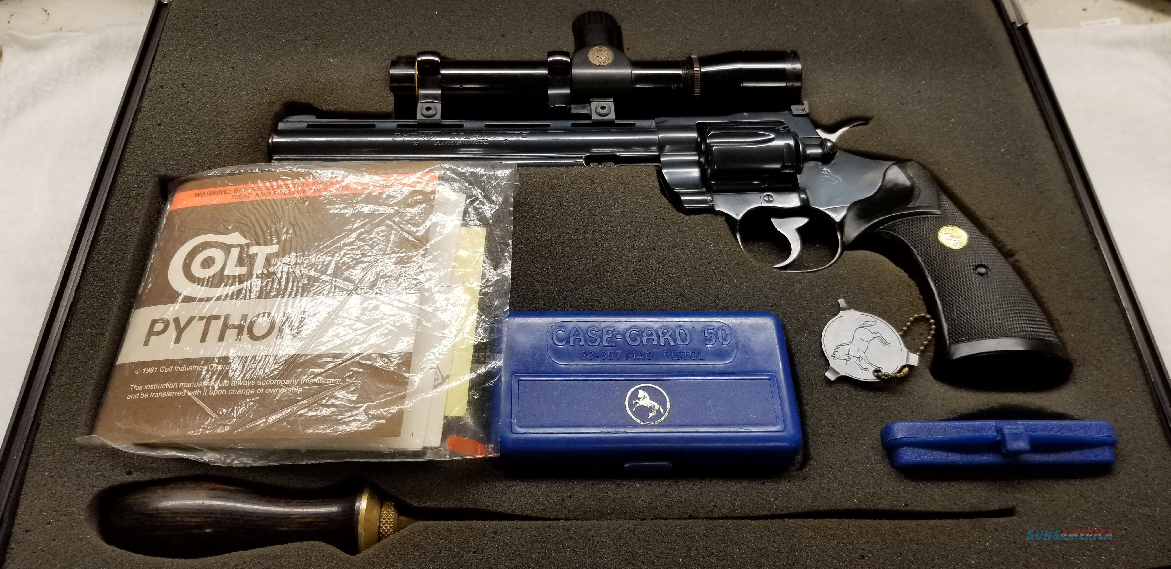 COLT PYTHON SILHOUETTE 8