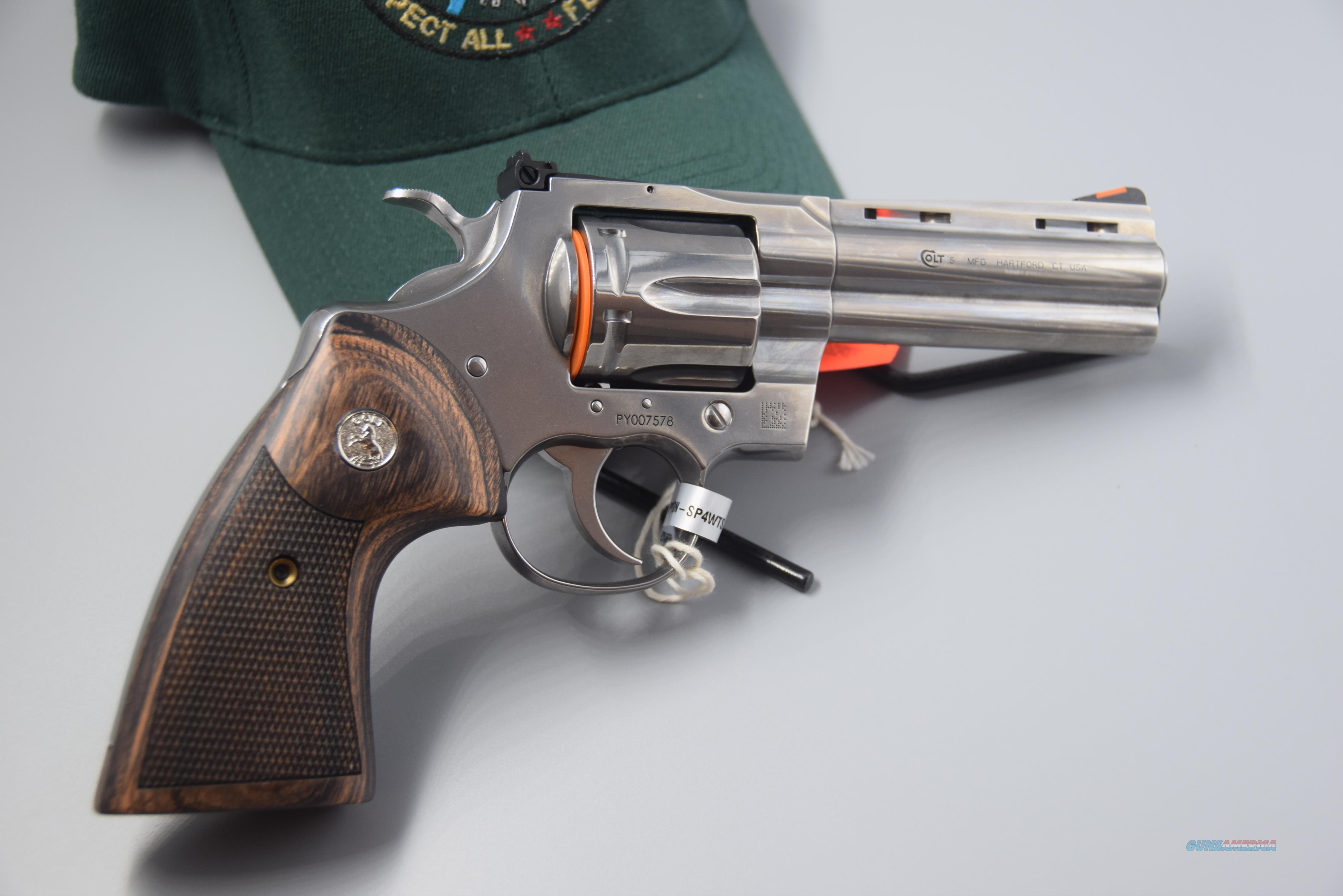 NEW COLT PYTHON 4.25-INCH .357 MAGN... for sale at Gunsamerica.com ...