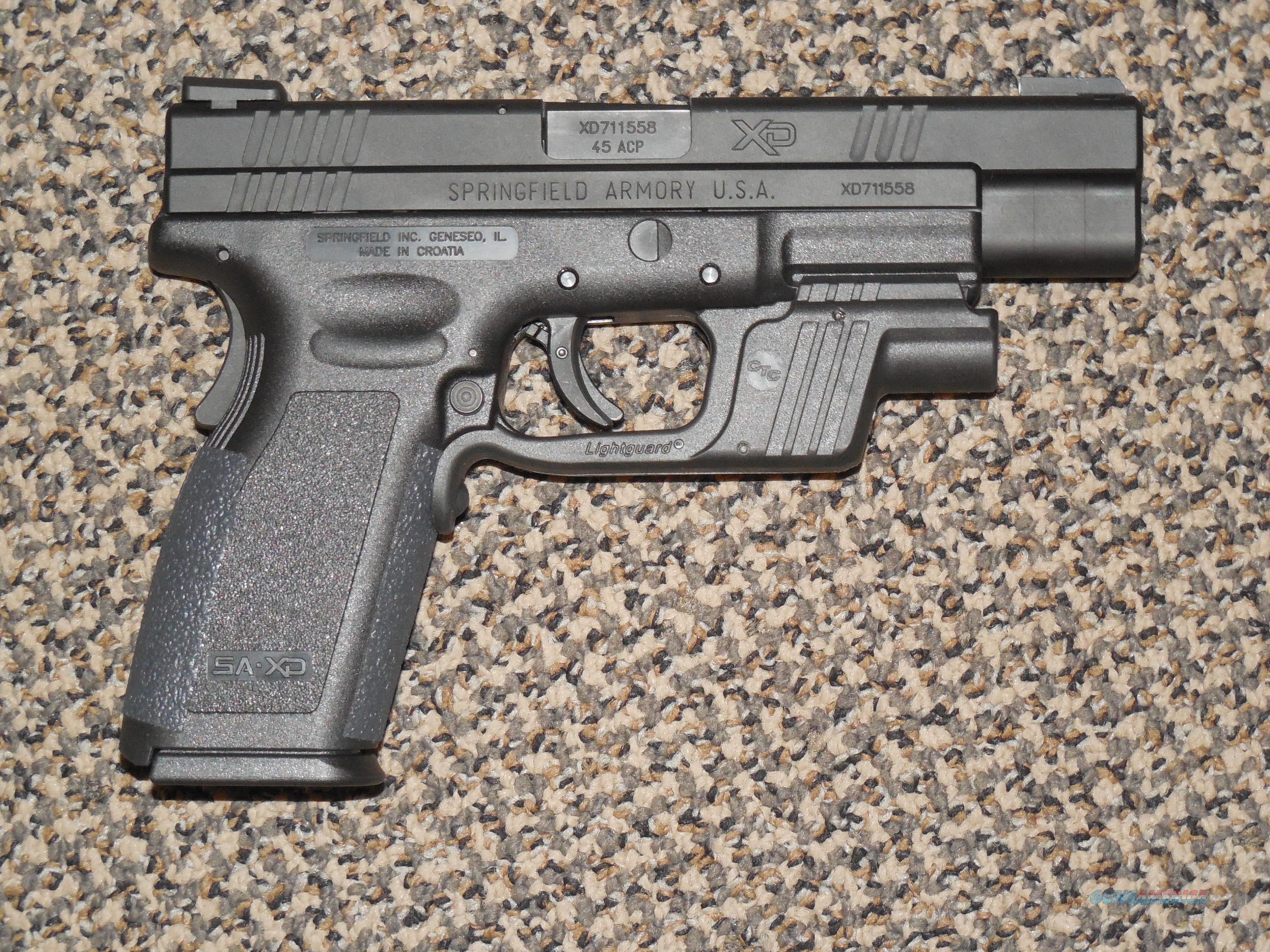 Springfield Armory XD45 TACTICAL WITH LIGHT AN... for sale