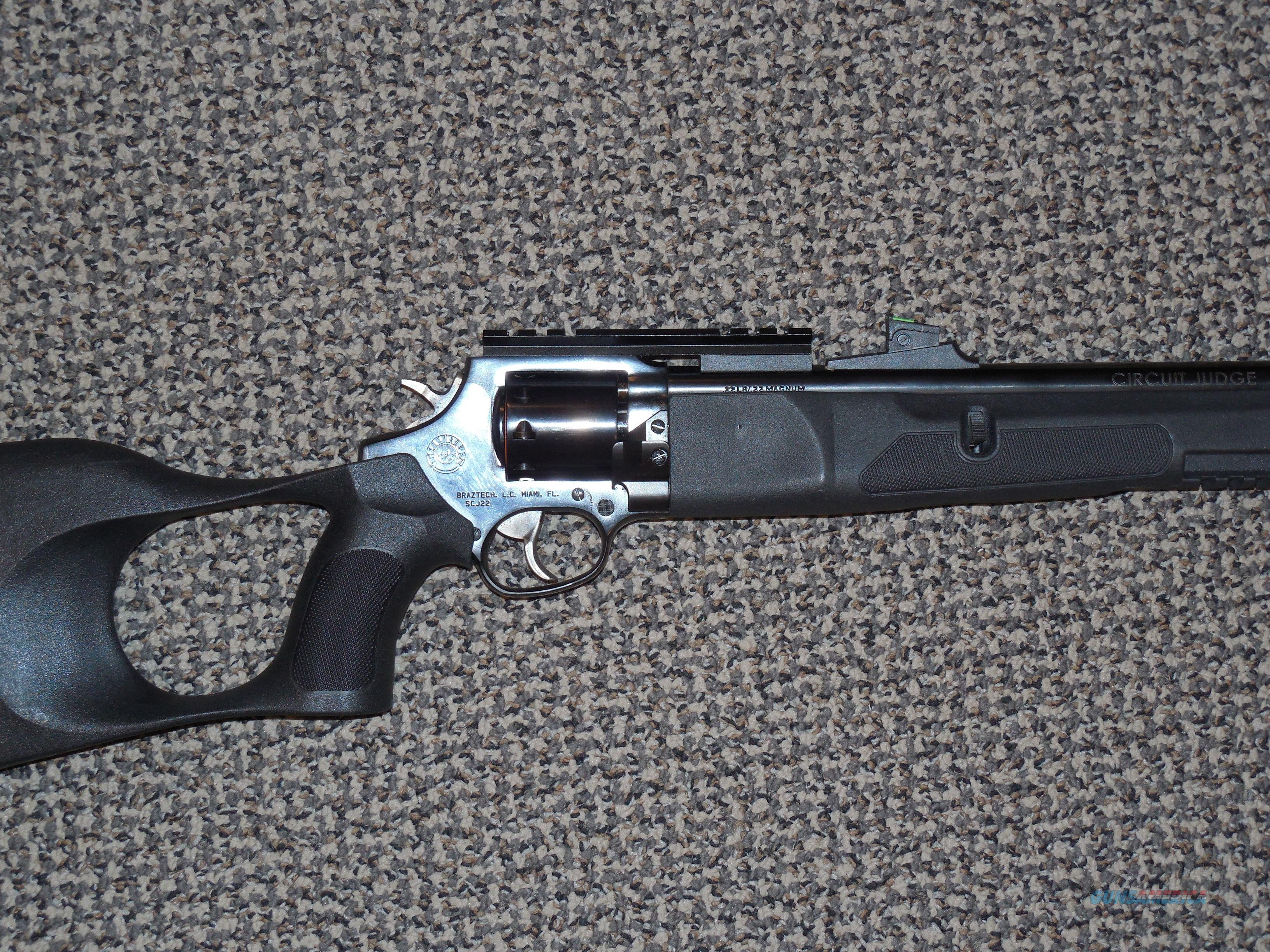 BRAZTECH/ROSSI "CIRCUIT JUDGE" /22 LR/.22 MAGNU... for sale