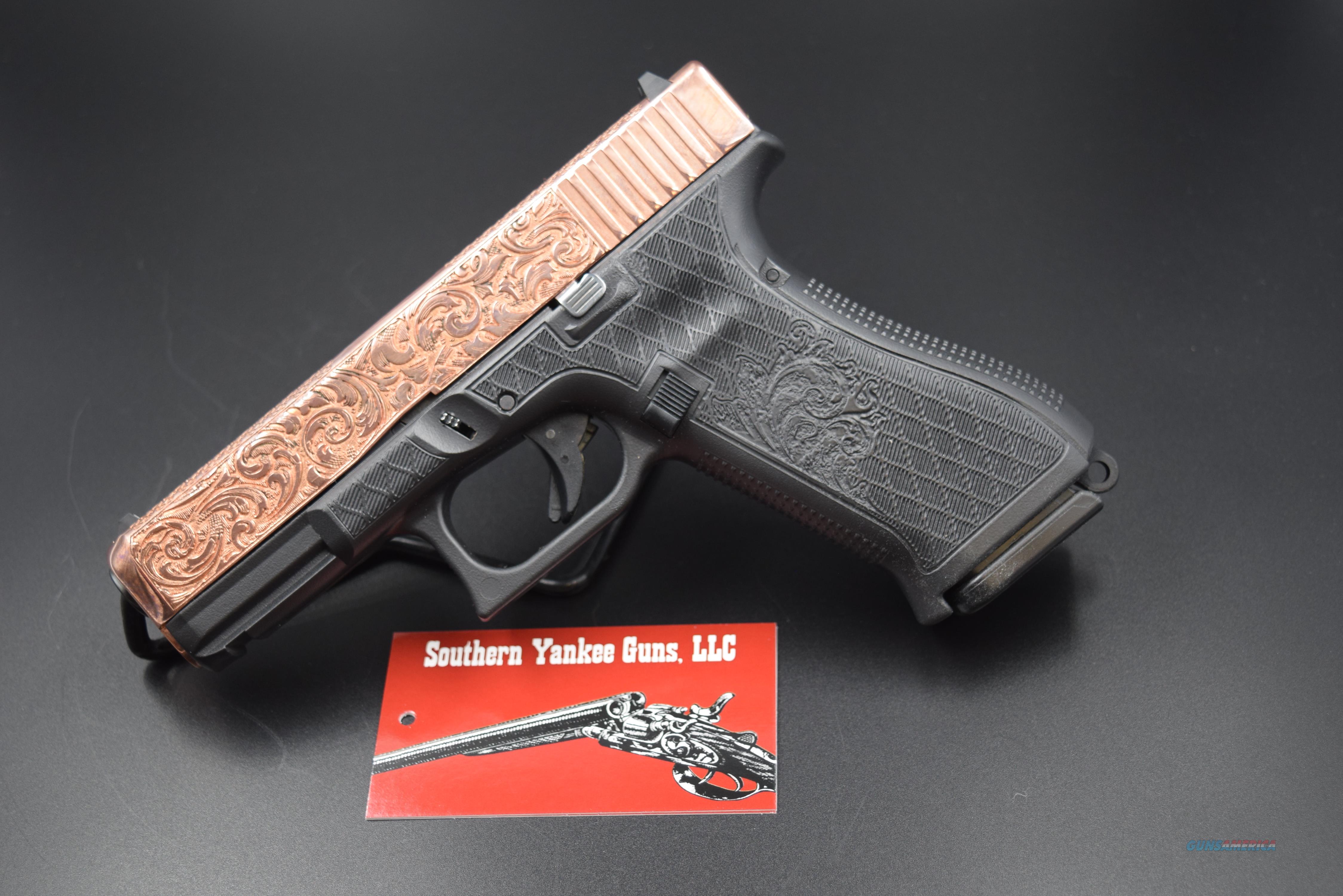 CUSTOM GLOCK 19X WITH COPPERPLATED... for sale at