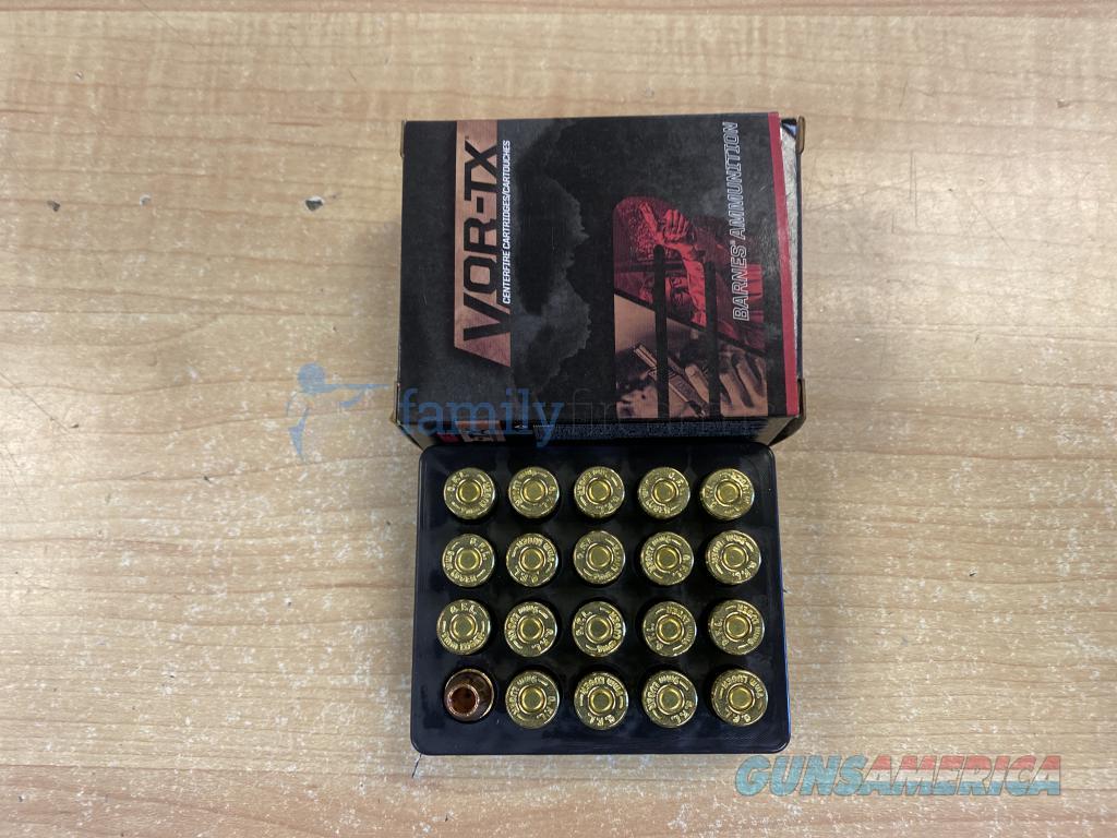 Barnes VORTX, 9MM, 115 Grain, XPB, Hollow 3200... for sale