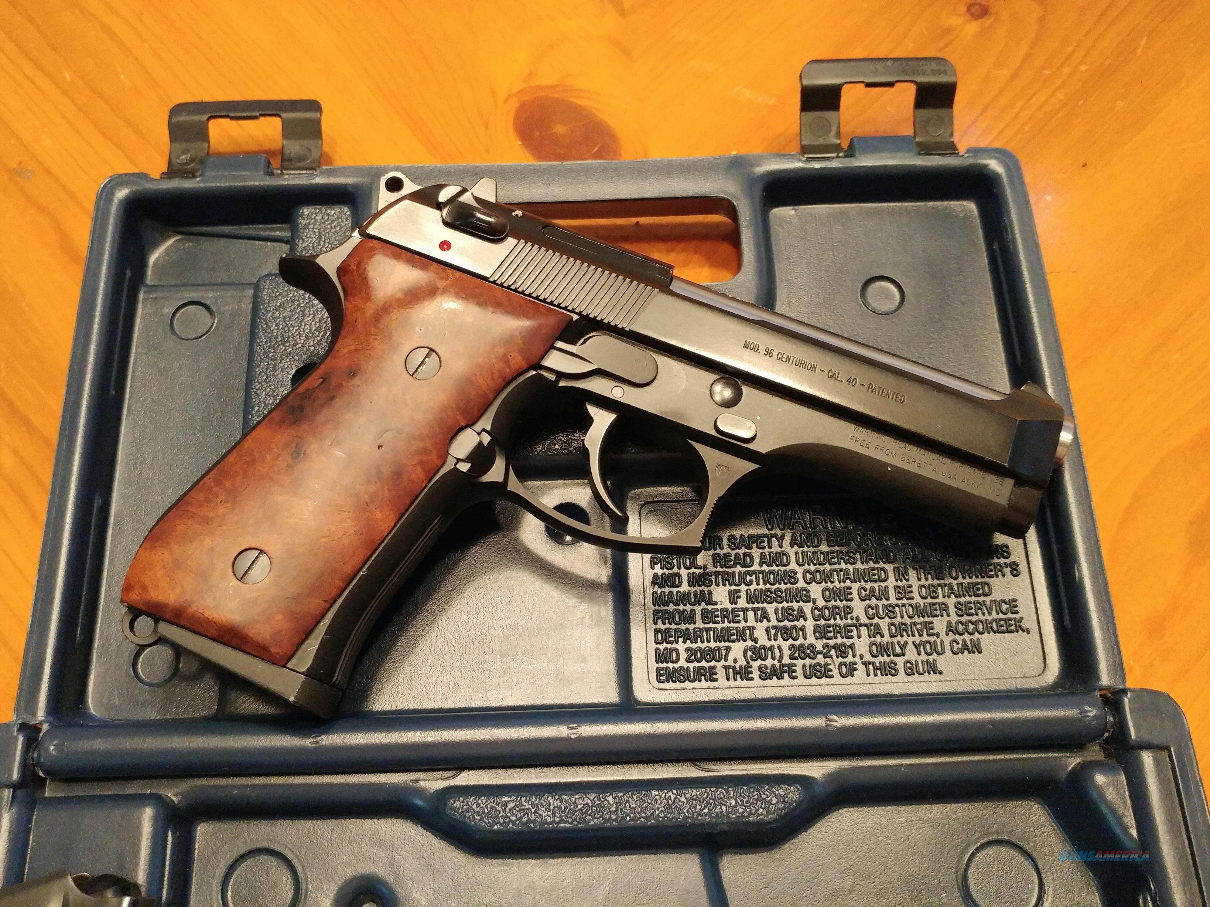 beretta 96fs 40 caliber pistol owners manual date 05 92 26 pages  information Array - beretta 96fs centurion for sale rh gunsamerica com