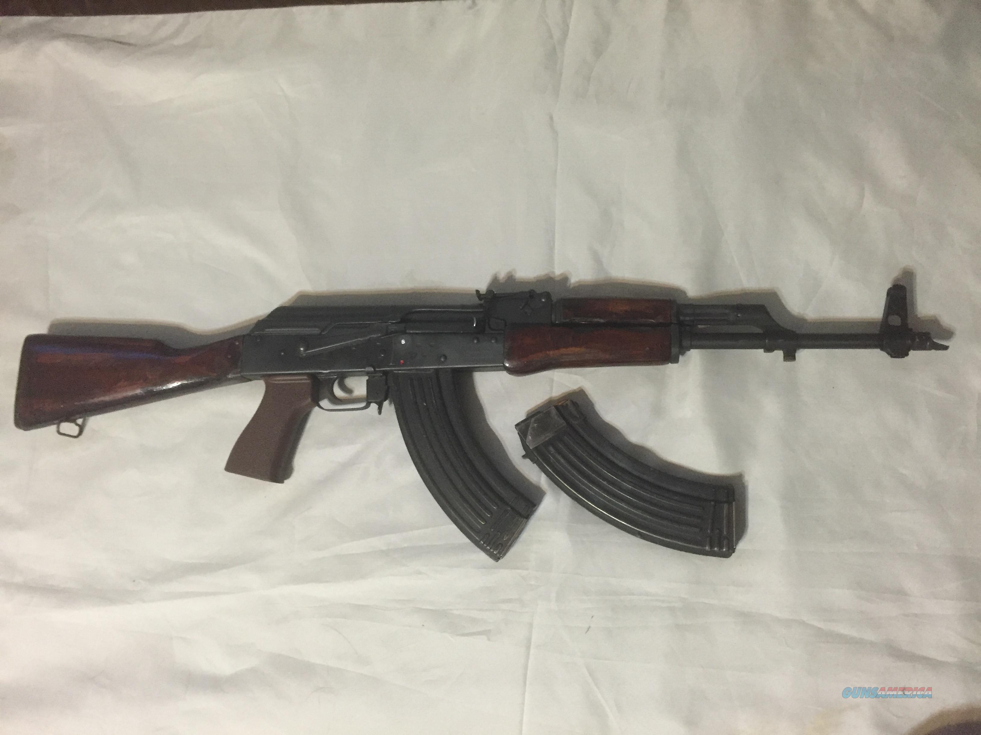 Ak47 With Refinished Furniture And Upgraded Gri For Sale