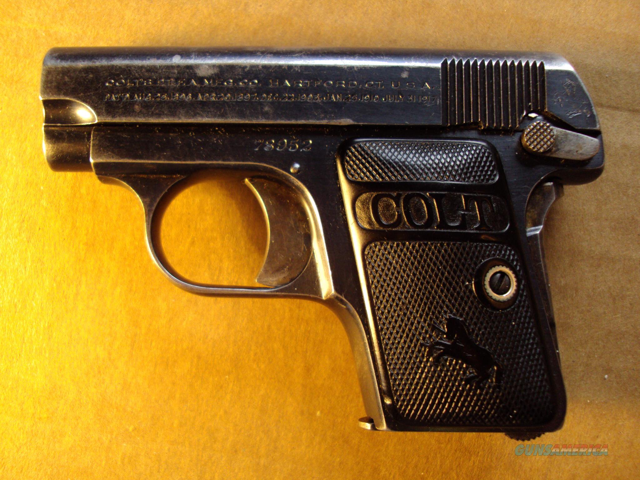 Colt Vest Pocket model ( Baby Colt)... for sale at