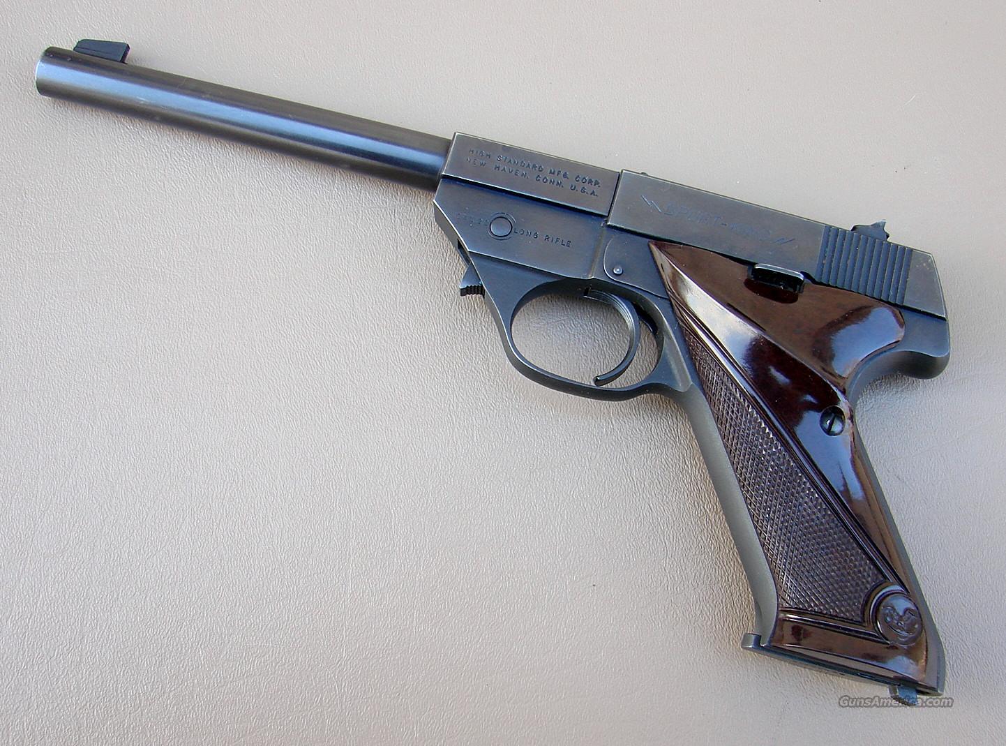 High Standard SPORT KING 22 Target Pistol for sale