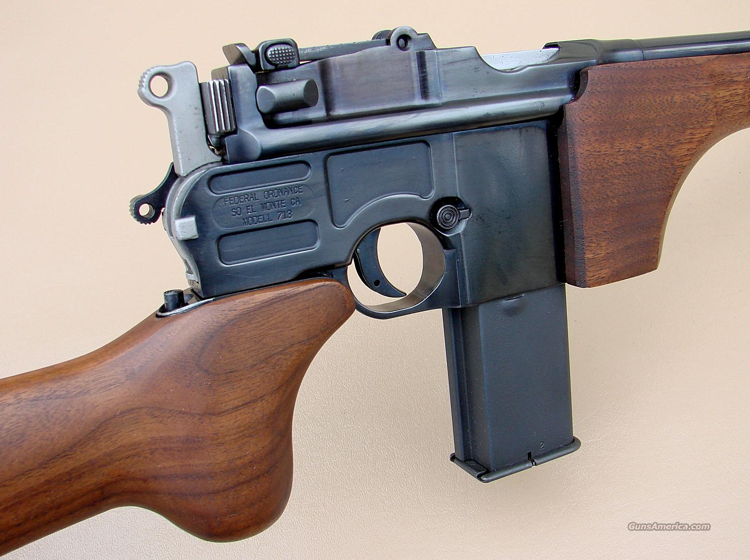 Federal Ordnance Broomhandle Mauser Carbine Cas... for sale