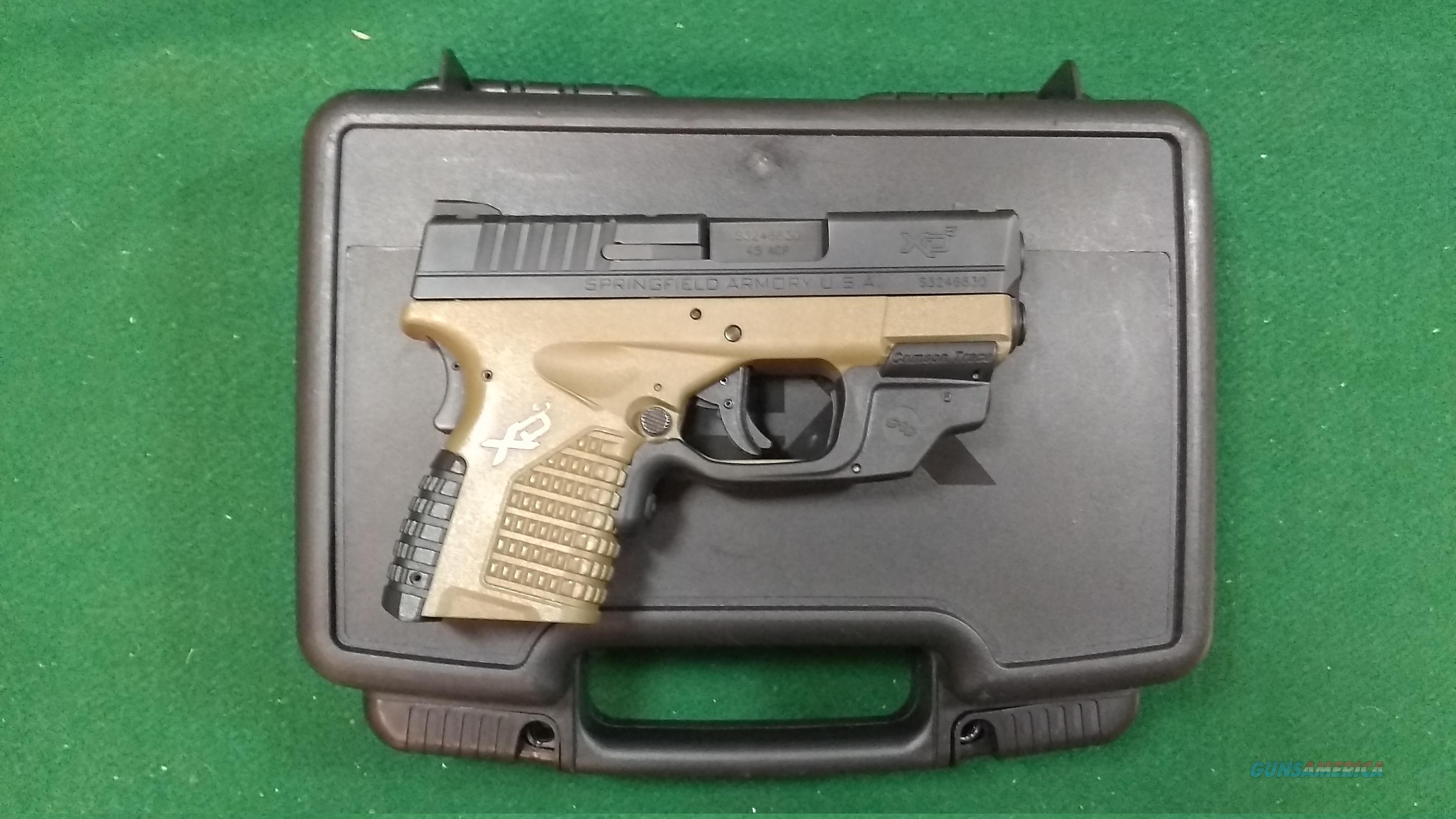 Springfield XDS45 45ACP 3” Bar... for sale at