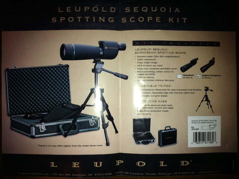 Leupold Sequoia 2060 x 80 mm Spott... for sale at