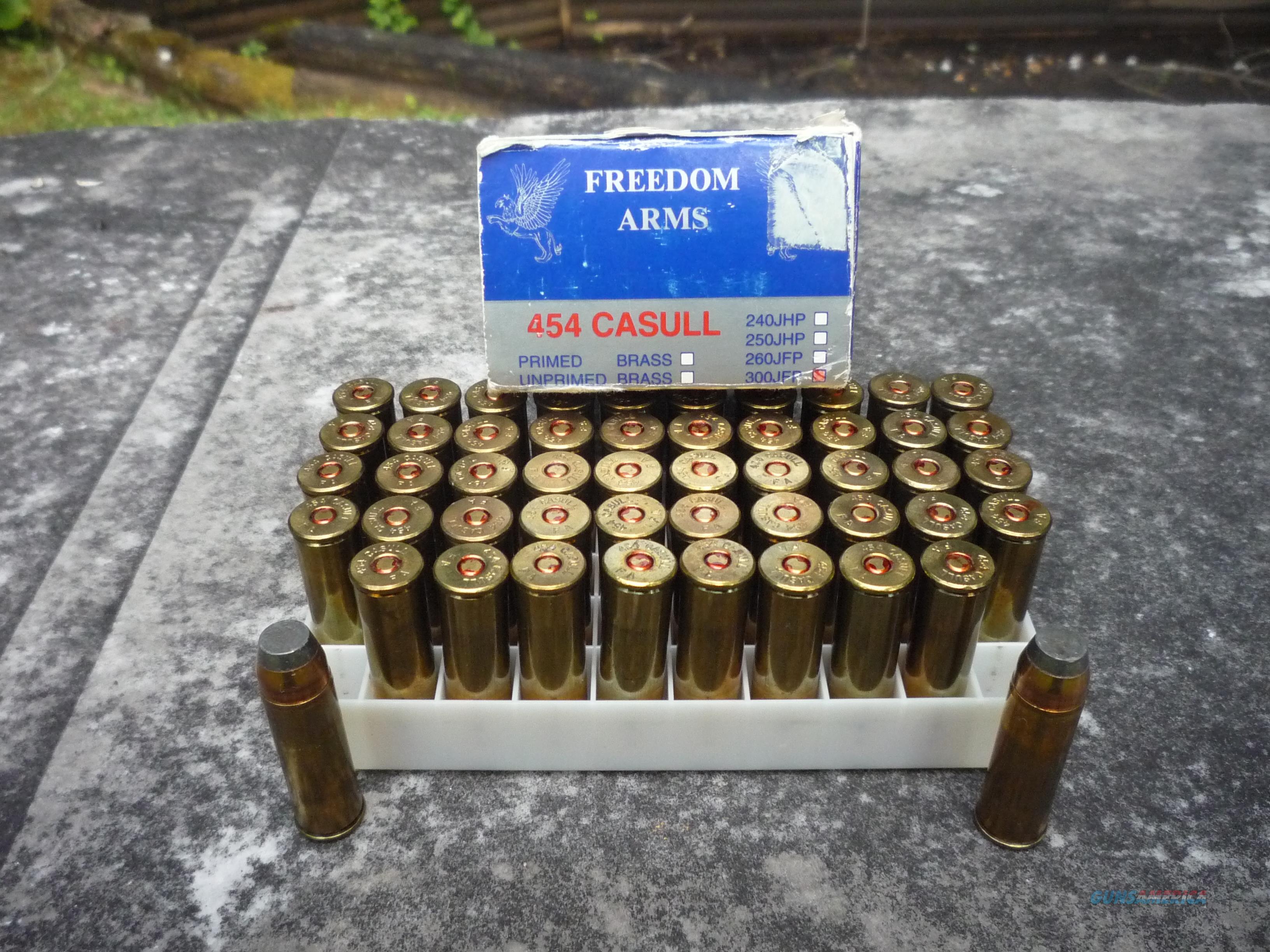Freedom Arms 454 Casull ammo for sale at 932271996