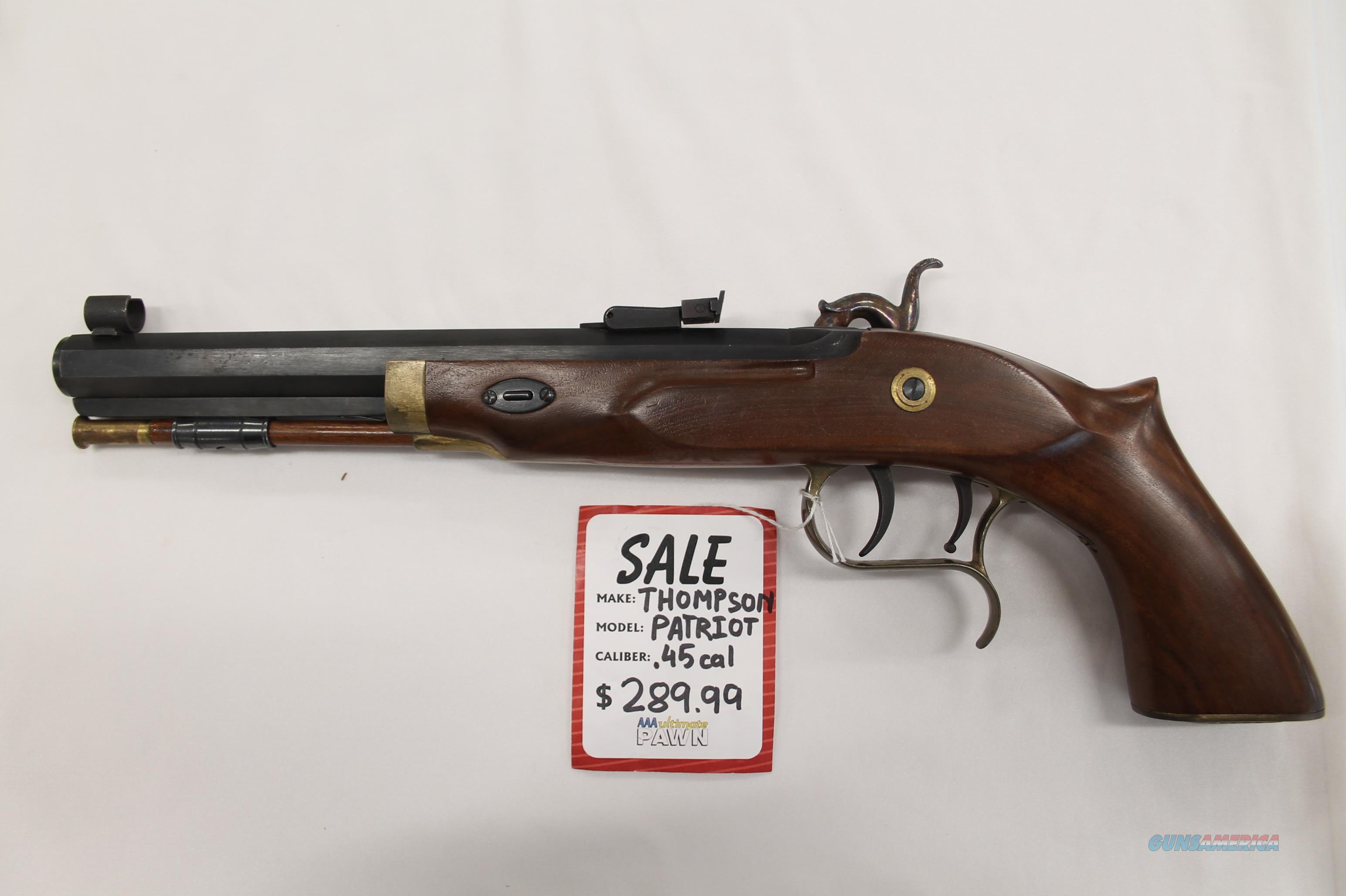 Thompson Center Patriot .45 Cal Bla... for sale at 926995694