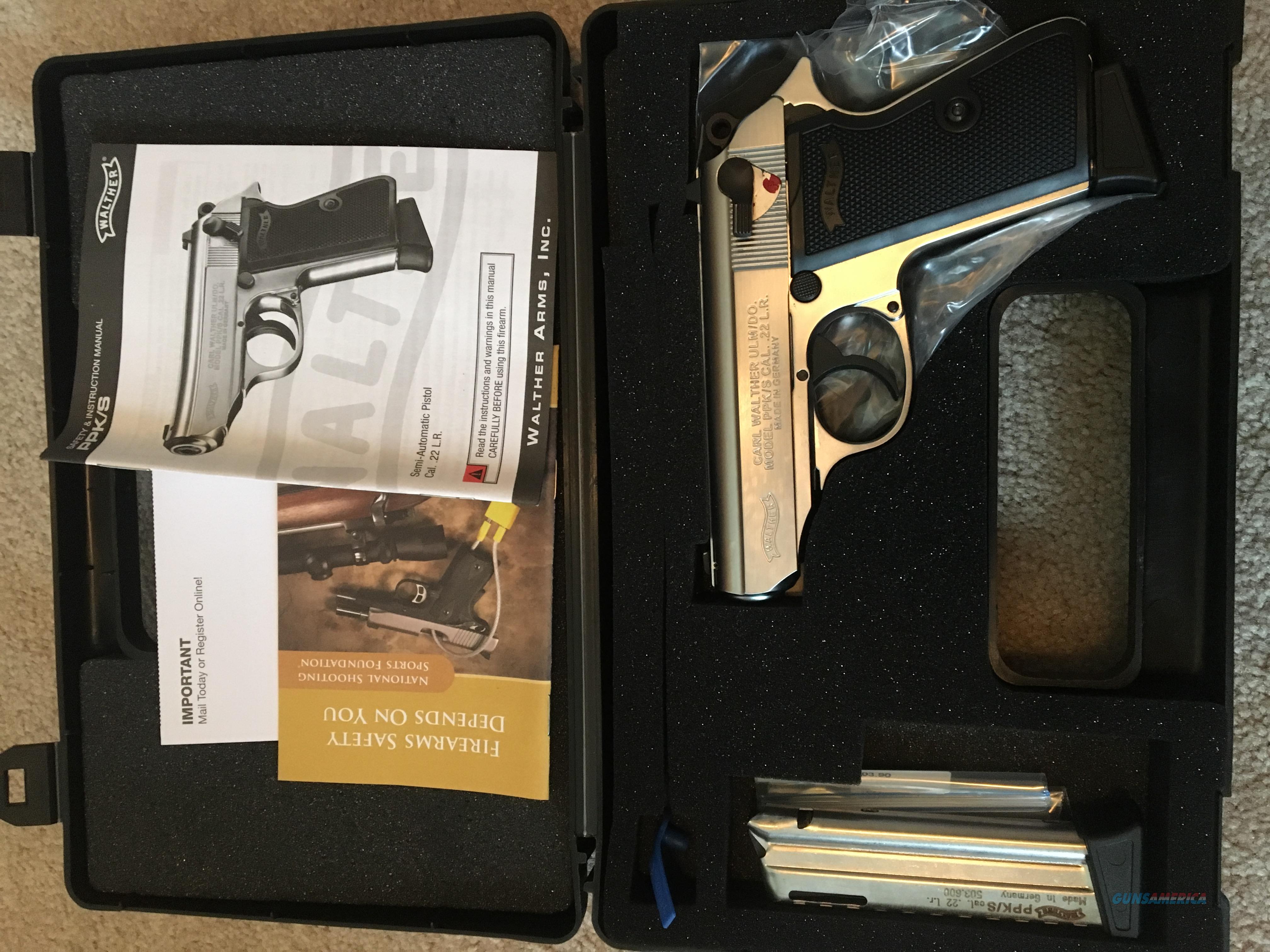Walther PPK/S Stainless .22 LR