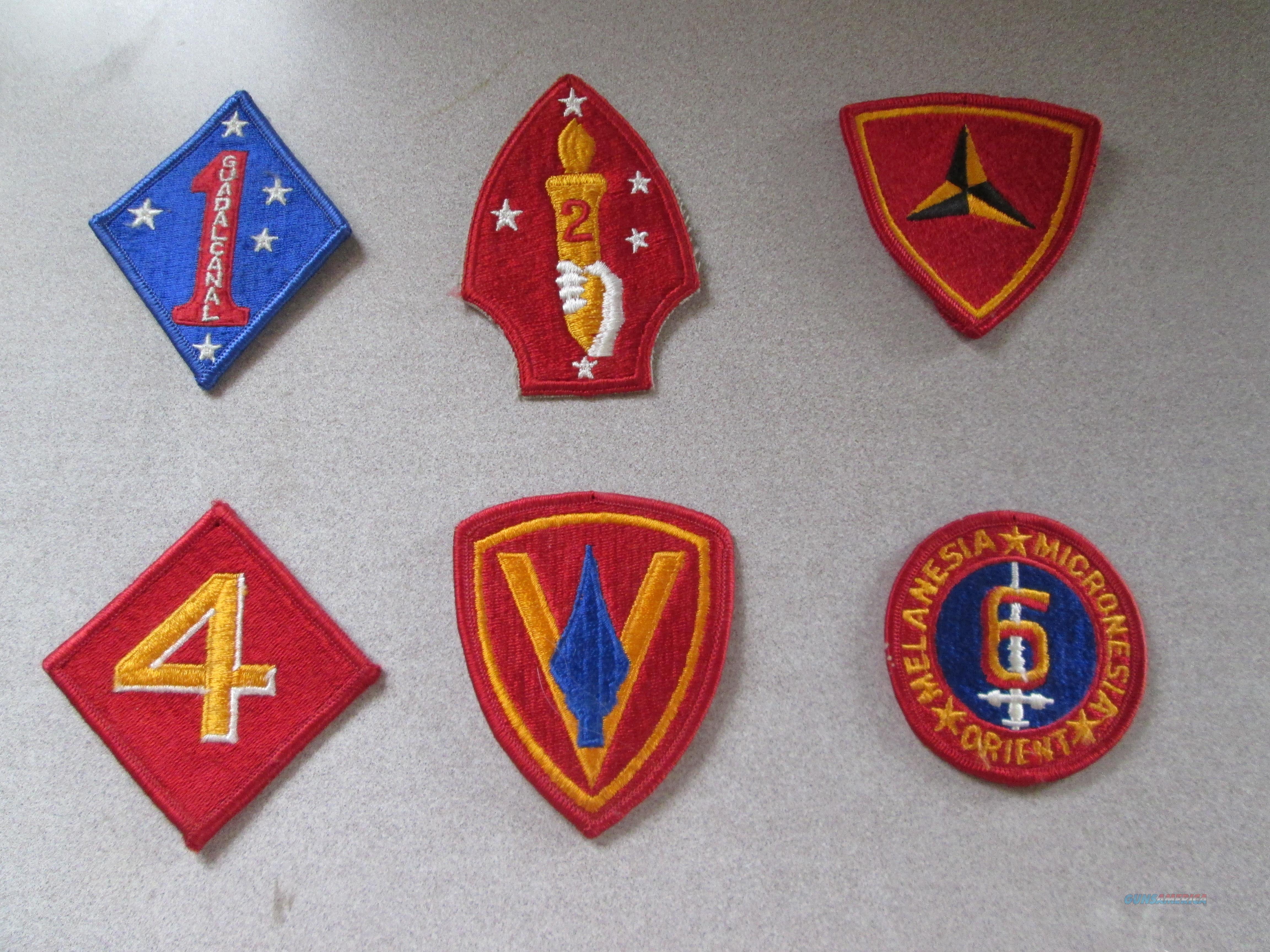 WWII USMC division Patches for sale at 954536414