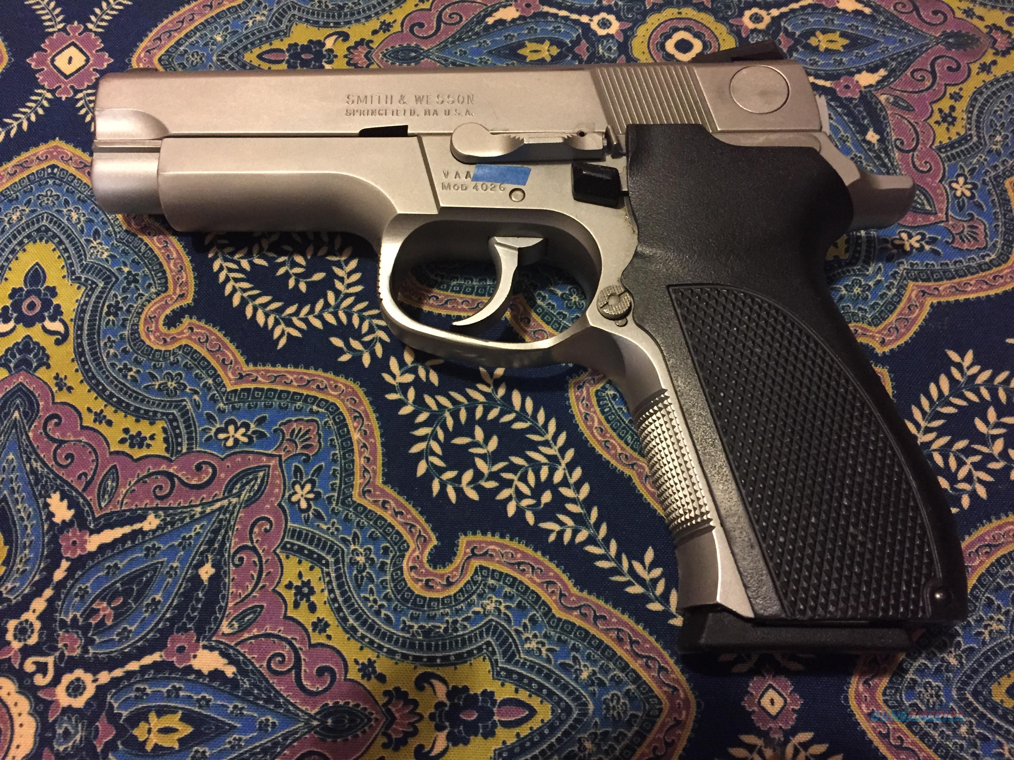 Smith and Wesson 4026 semi auto, si... for sale at Gunsamerica.com ...