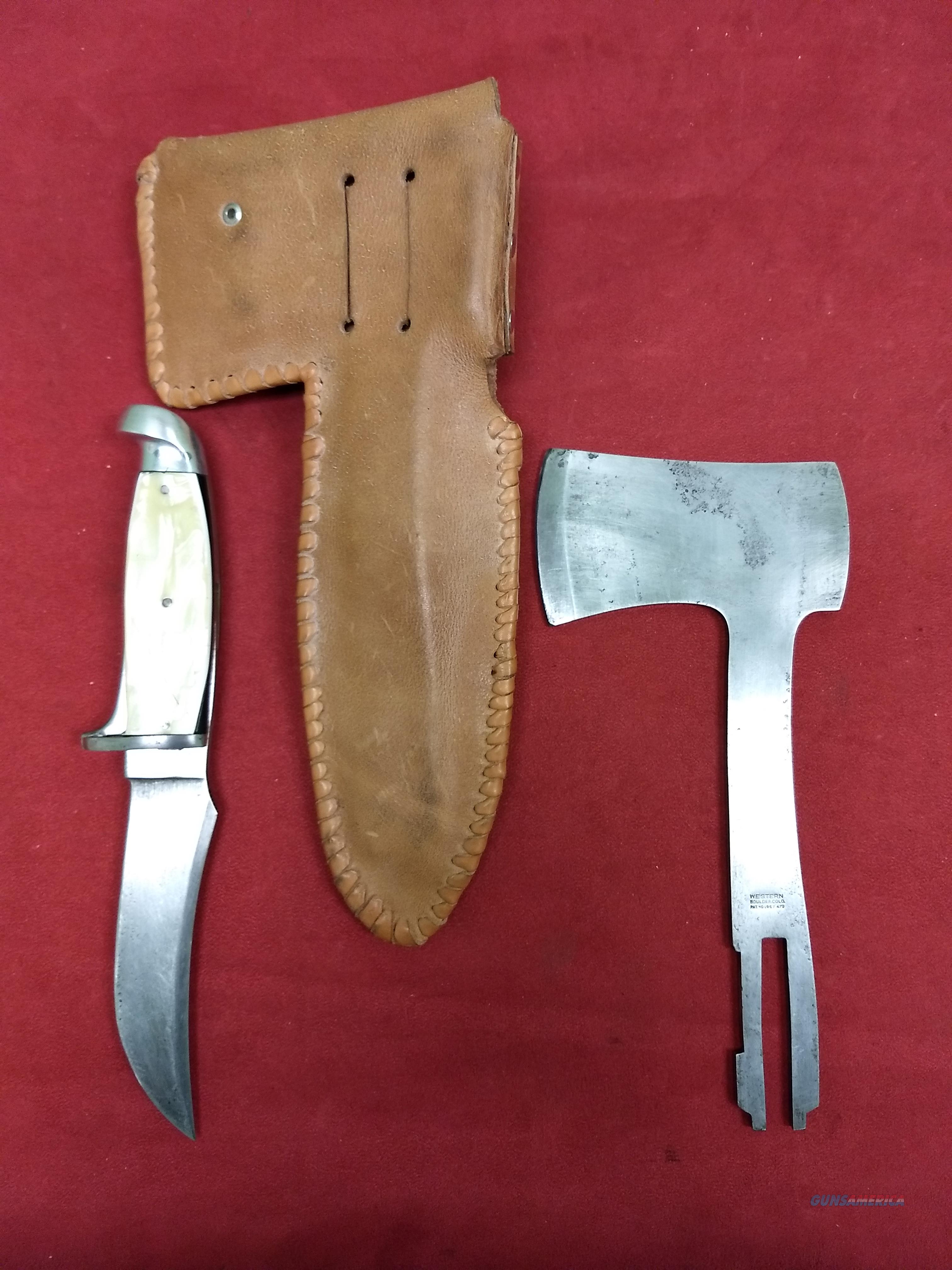 Western 2nd Model Knife & Hatchet C... for sale at