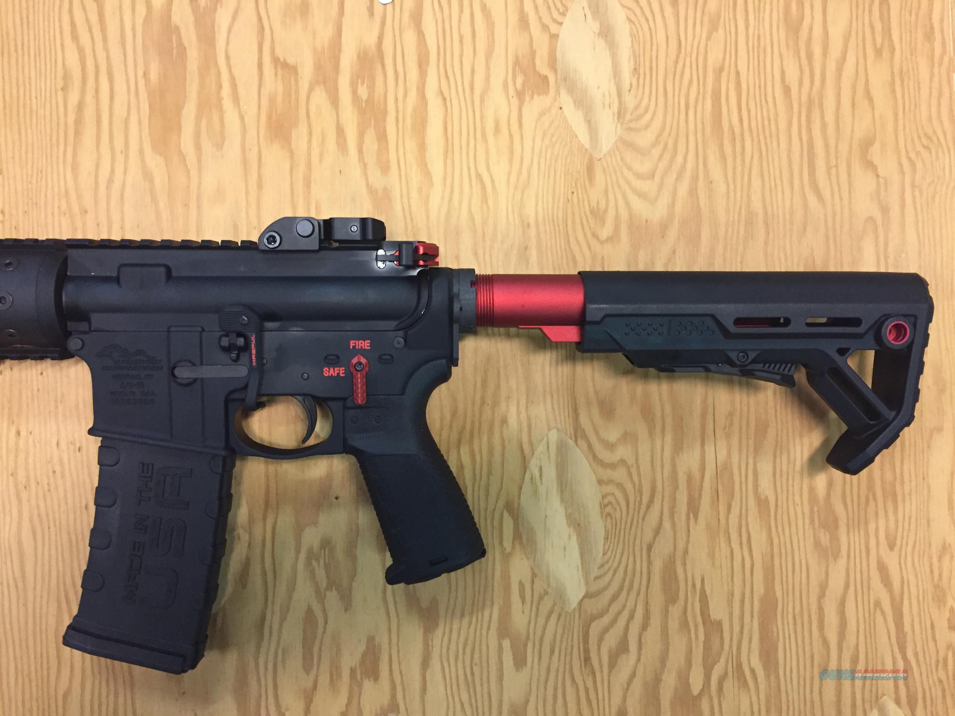 Custom AR15 Flame Red Custom Ha... for sale at