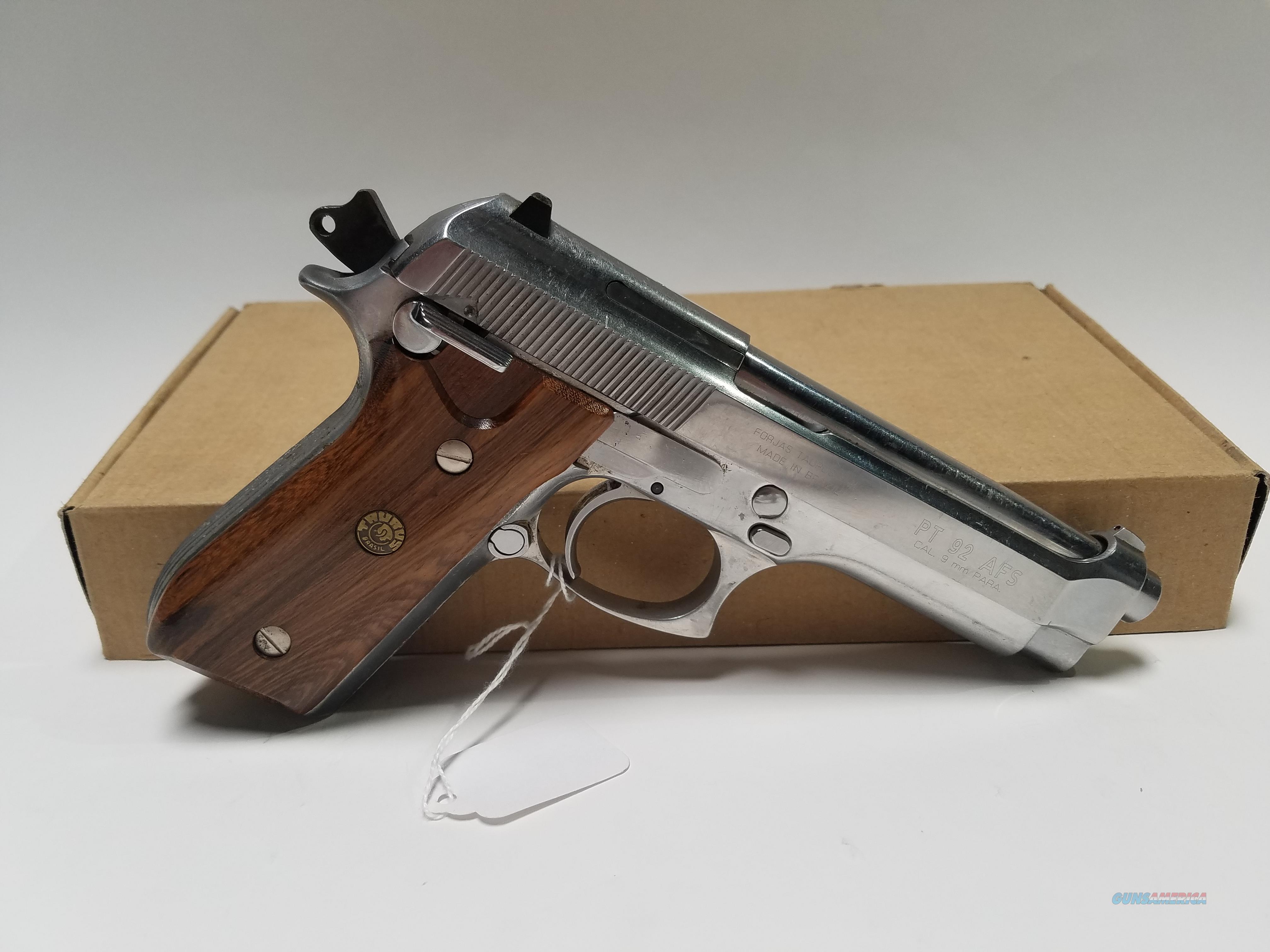 Taurus PT92 AFS 9mm W/ Wood Grips (... for sale at