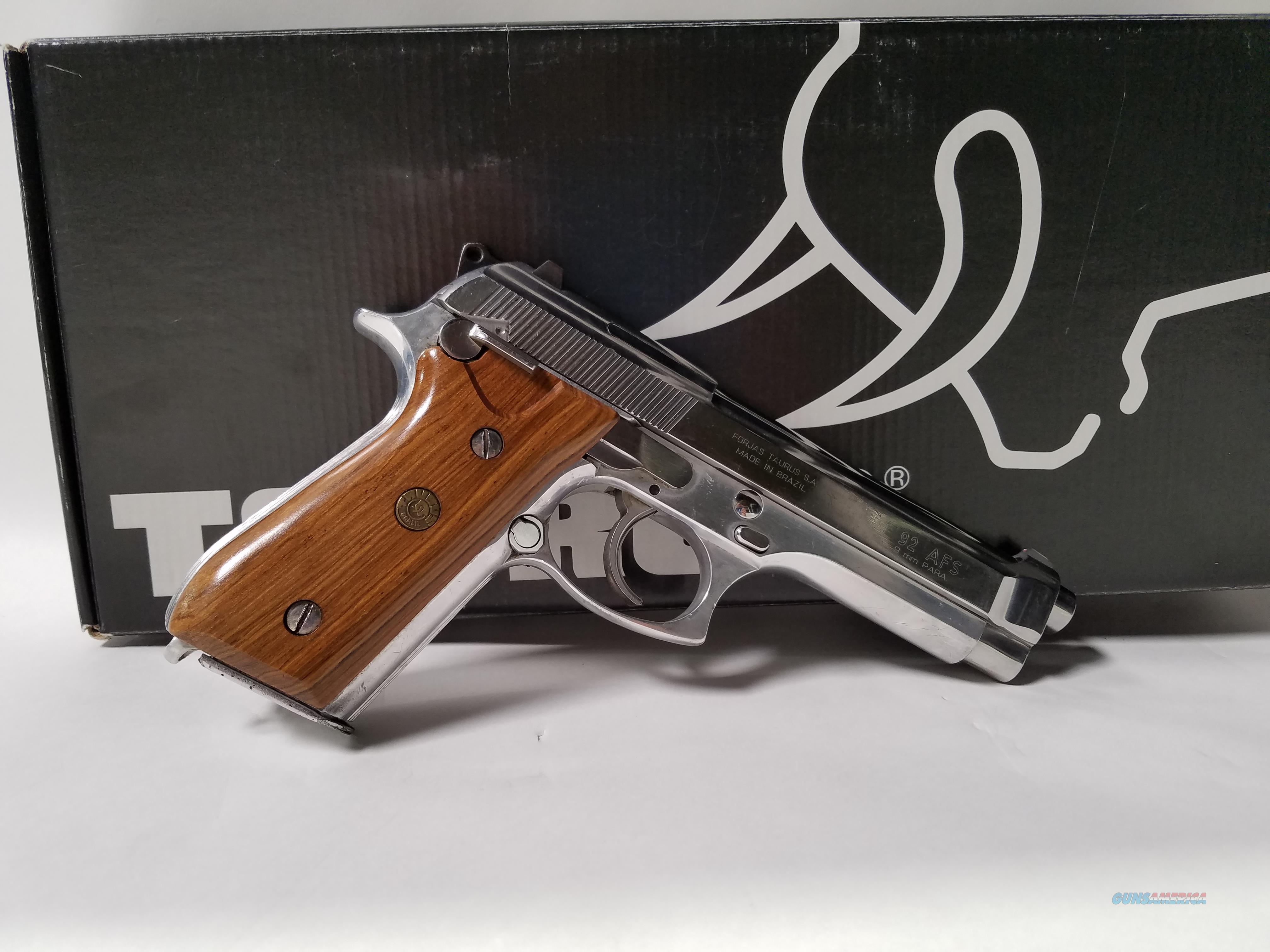 Taurus PT92 AFS 9mm W/ Wood Grips (... for sale at