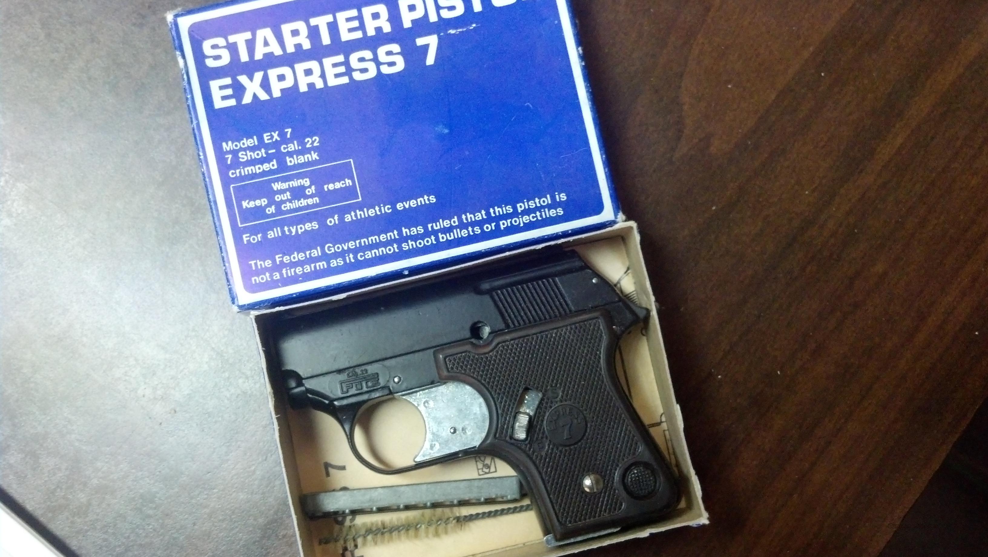 FIE Express 7 Starter Pistol *Never... for sale at