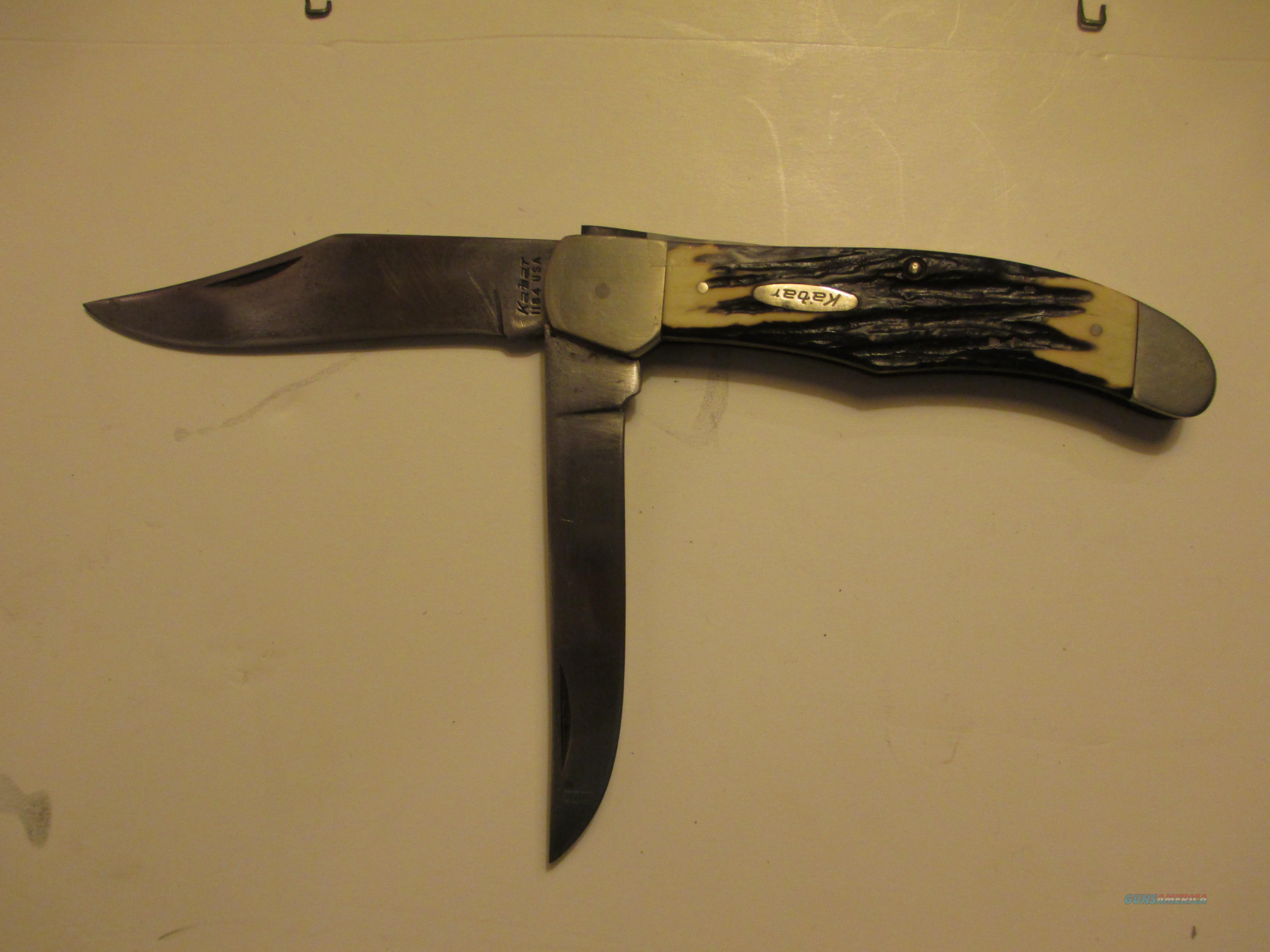 Vintage KABAR 1184 FOLDING HUNTER S... for sale at