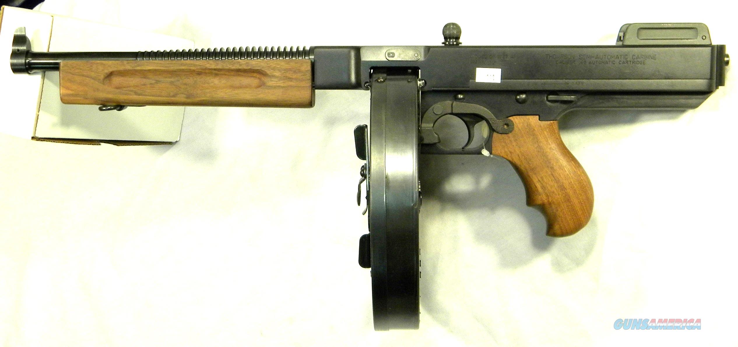 Thompson 1927A1 Deluxe Lightweight Pistol, As... for sale