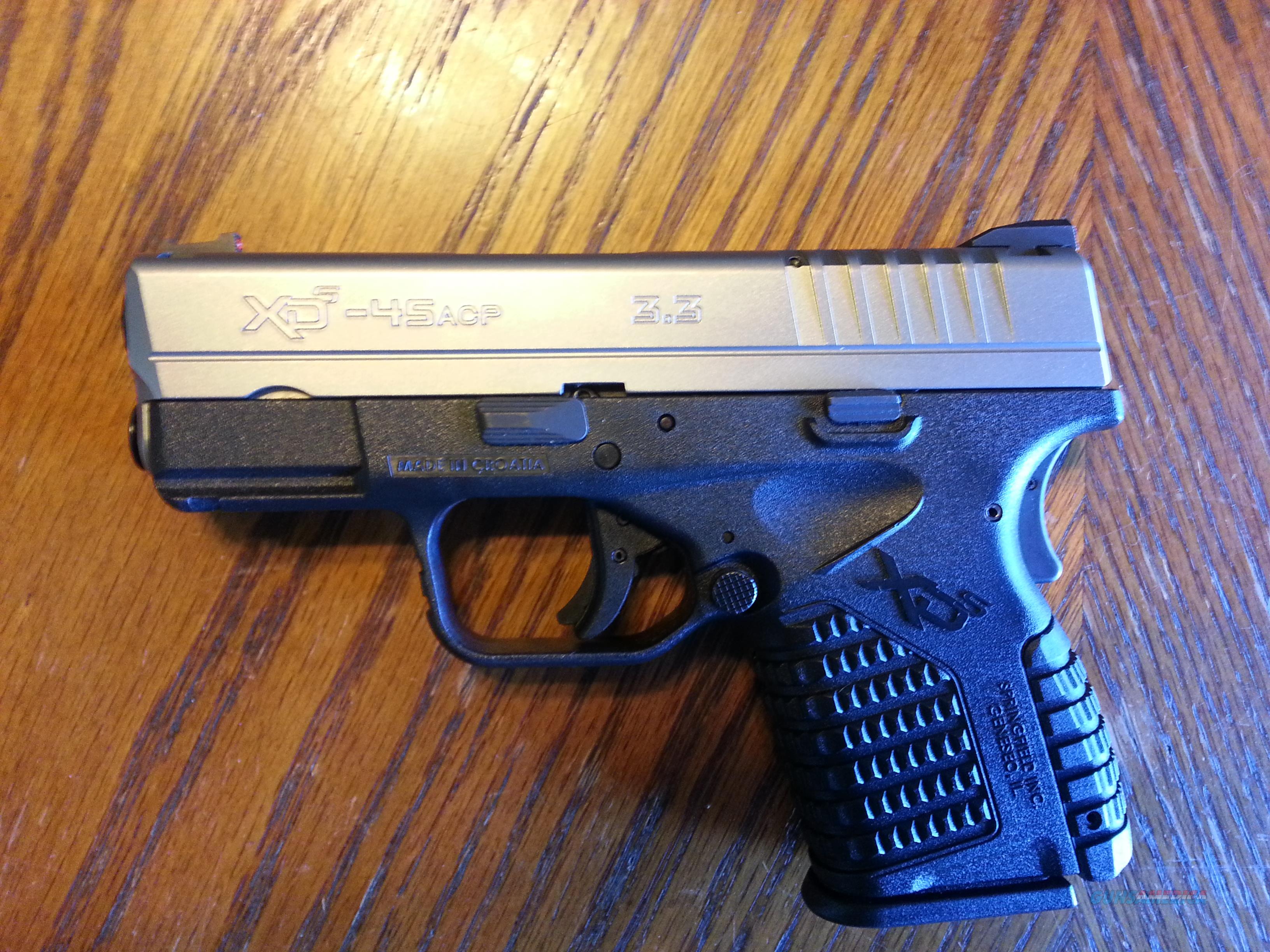 Springfield Armory XDS 45 3.3" 2 Tone, Conceale... for sale