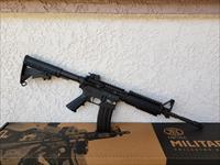  FN FN15 M4 "AS CLOSE AS CIVILIANS CAN GET TO A MILITARY M4" 5.56MM NATO MILITARY COLLECTOR SERIES UID LABEL WITH QR CODE, BACK UP ADJ. IRON SIGHT, A2 FRONT SIGHT, BUTTON-BROACHED CHROME LINED BARREL  A2 COMP KNIGHTS ARMAMENT M4 New In Box