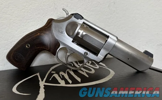 Kimber K6s 357 Mag DASA 3" Revolver, 6 Shot Stainless, Rosewood Grips, New In Box
