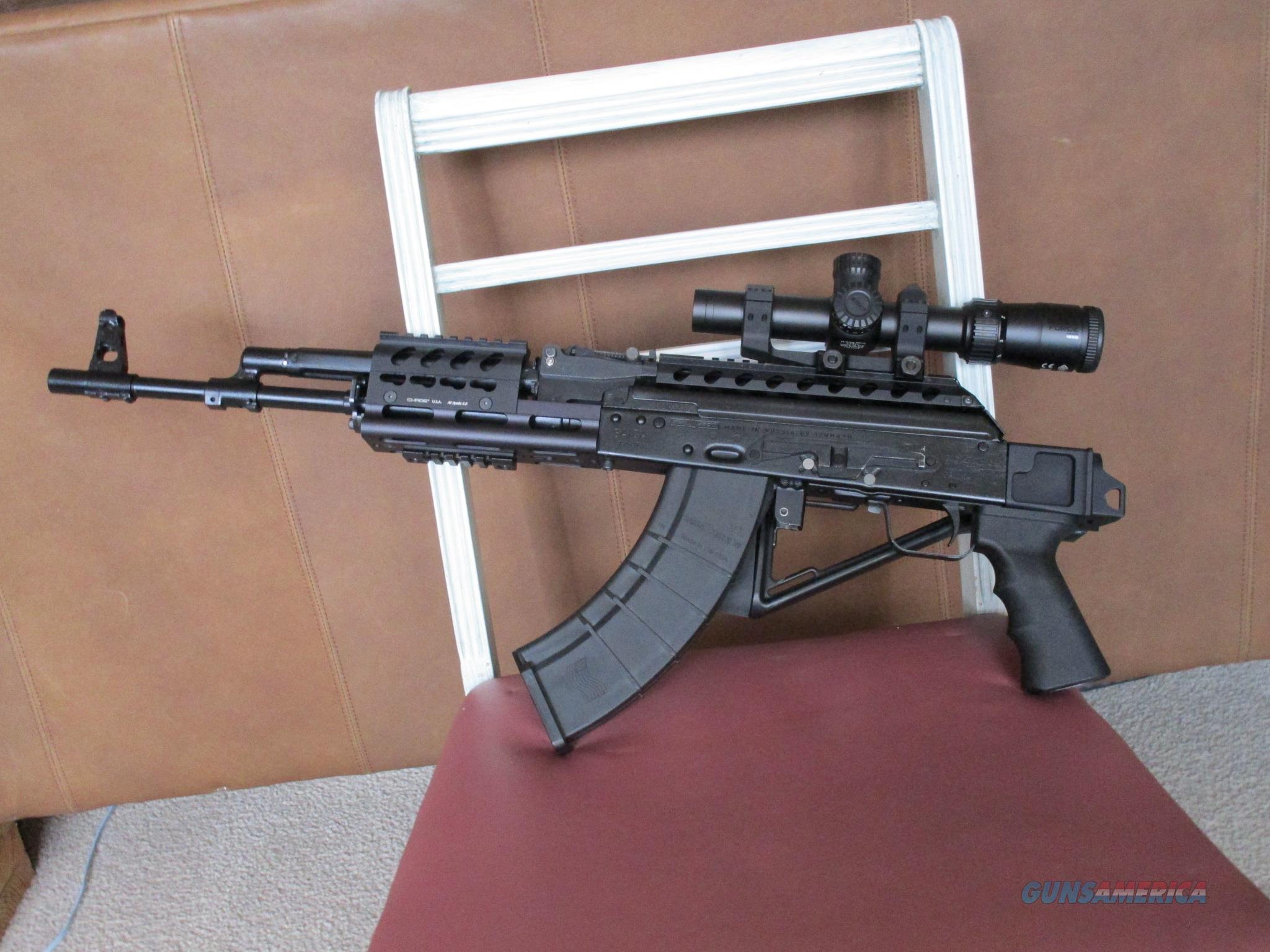 Unfired Saiga 7.62x39 made in 03/2014 Folding s... for sale