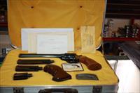 DAN WESSON PISTOL PACK GUN & 4-BARREL SET 2 GRIPS CASE .357 MAG