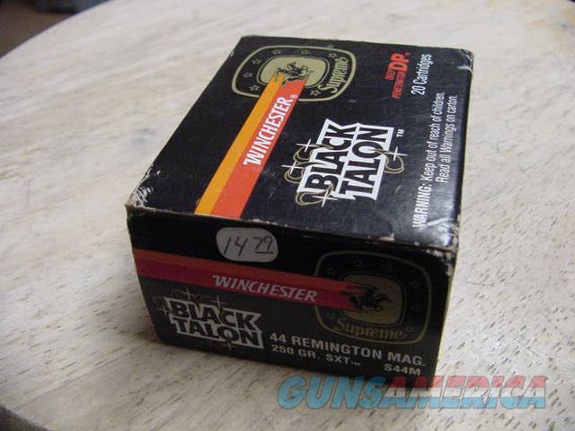 WINCHESTER BLACK TALON .44 MAG 250 ... for sale at Gunsamerica.com ...