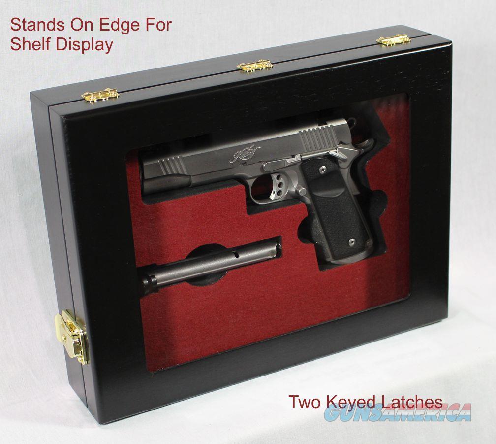 New Black Wood Display Case 1911's for sale at