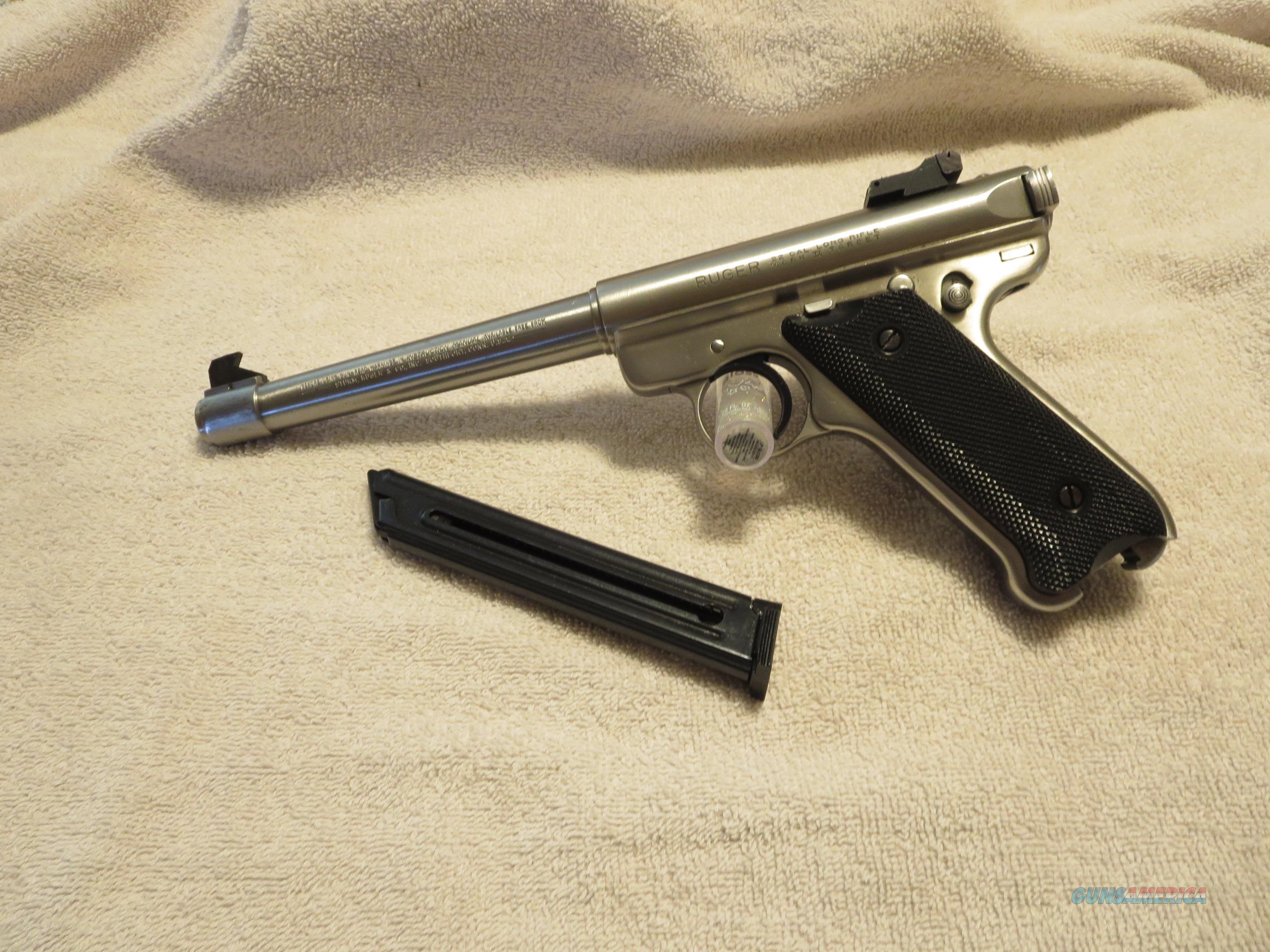1990 Ruger MK II Target Pistol, 22L... for sale at