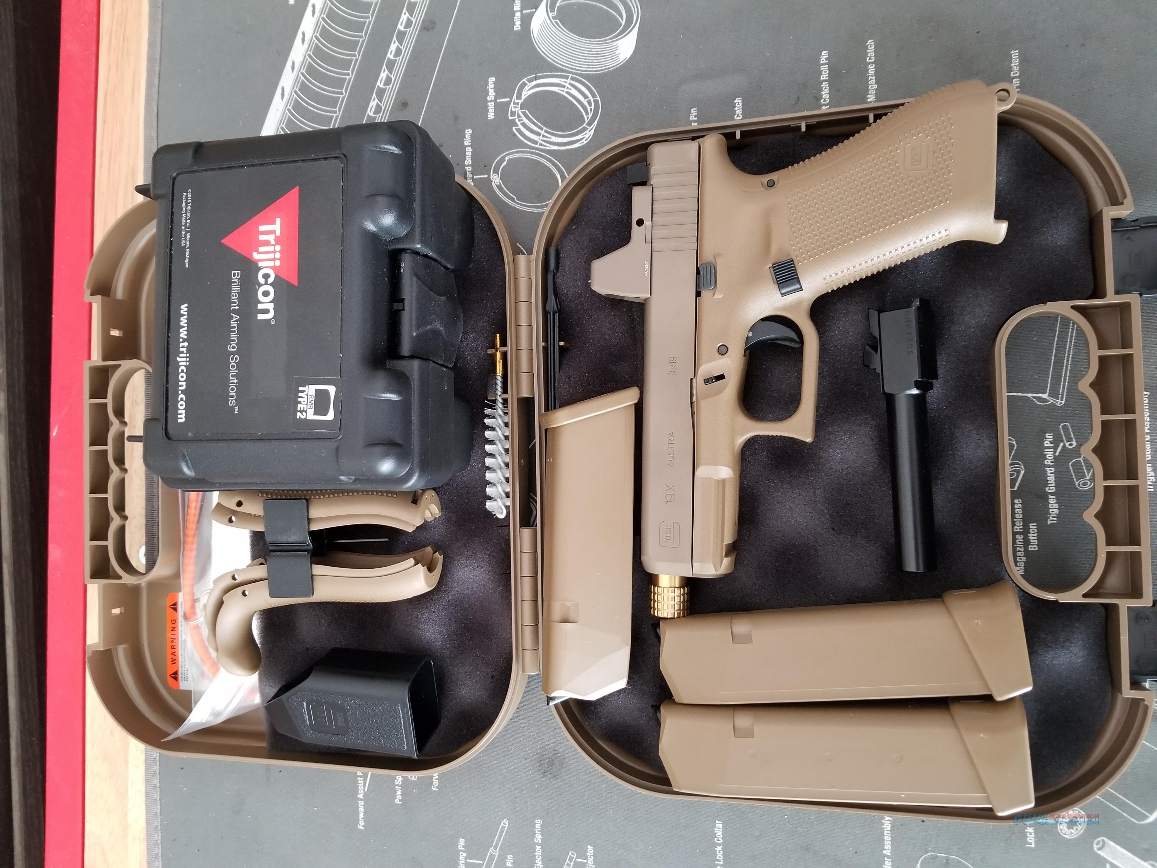 Glock 19X Custom RMR Suppressor Rea... for sale at