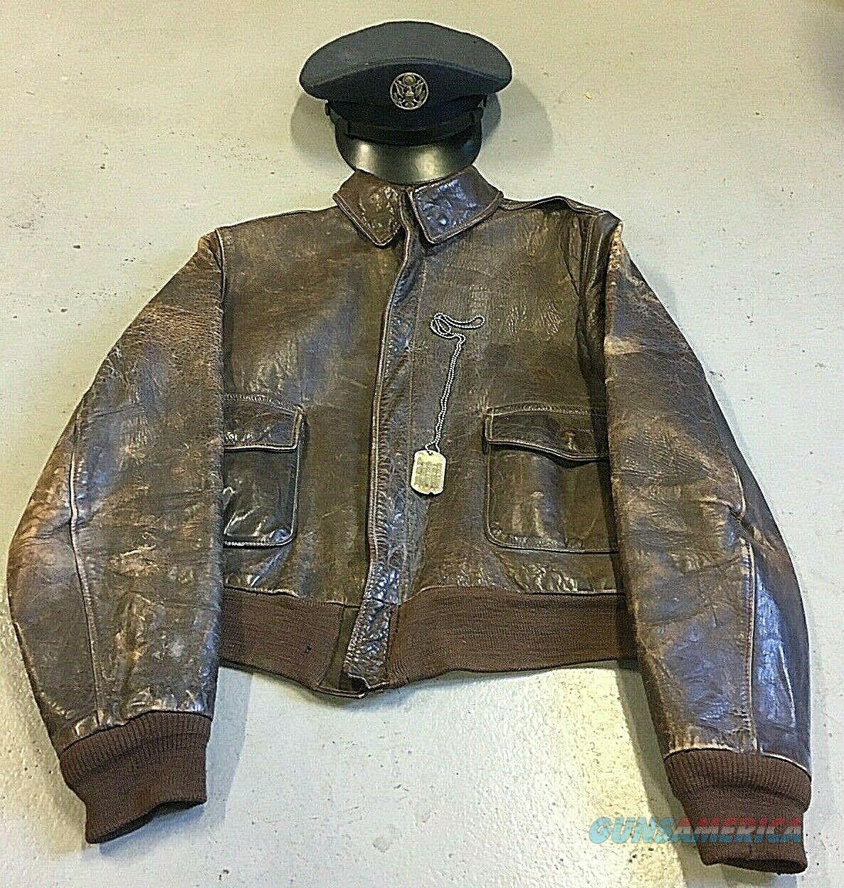 WW2 AAF Glider Pilot A2 Leather Fl... for sale at
