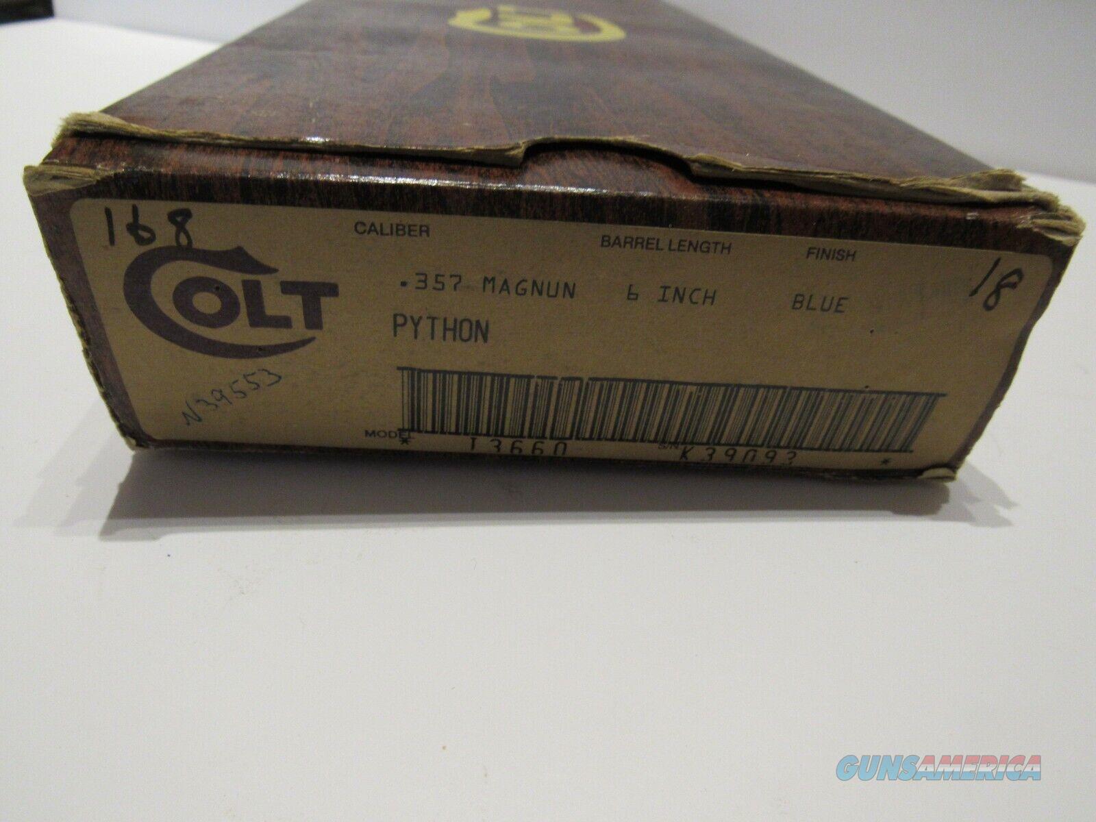 Colt Python Box for 6